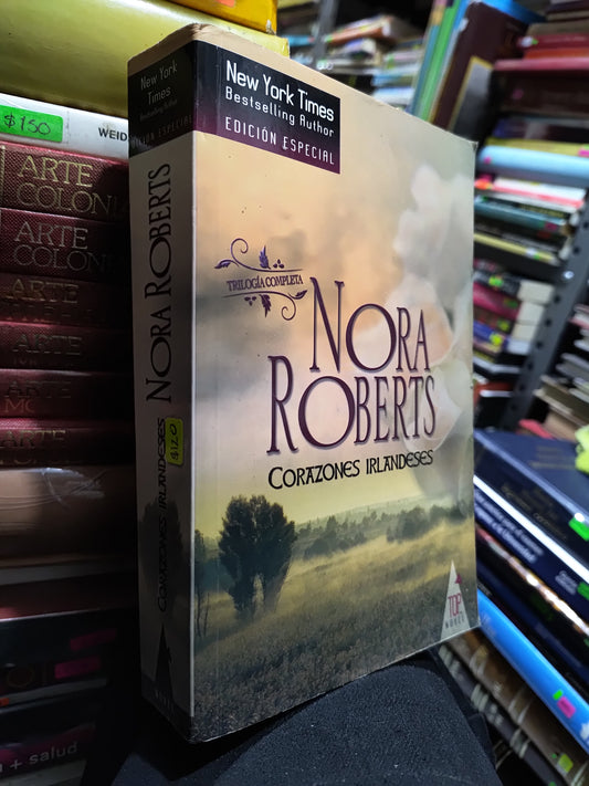 CORAZONES IRLANDESES POR NORA ROBERTS USADO NOVELAS JUAREZ 507