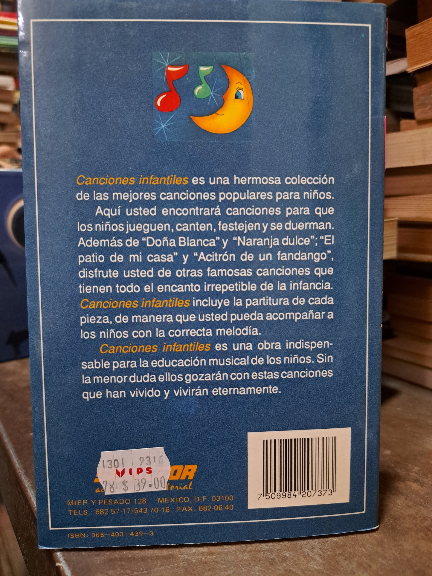 CANCIONES INFANTILES ANTONIO SALGADO USADO INFANTIL ALDAMA