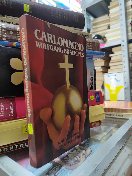 CARLOMAGNO POR WOLFGANG BRAUNFELS USADO HISTORIA JUAREZ 515