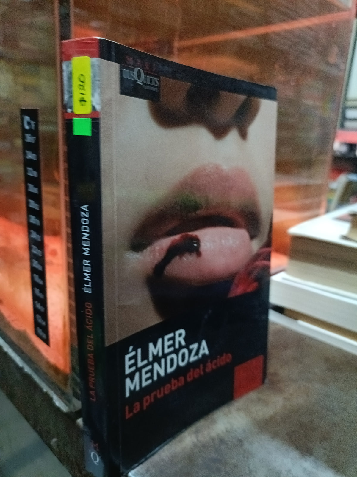 ELMER MENDOZA LA PRUEBA DEL ACIDO USADO NOVELA ALDAMA