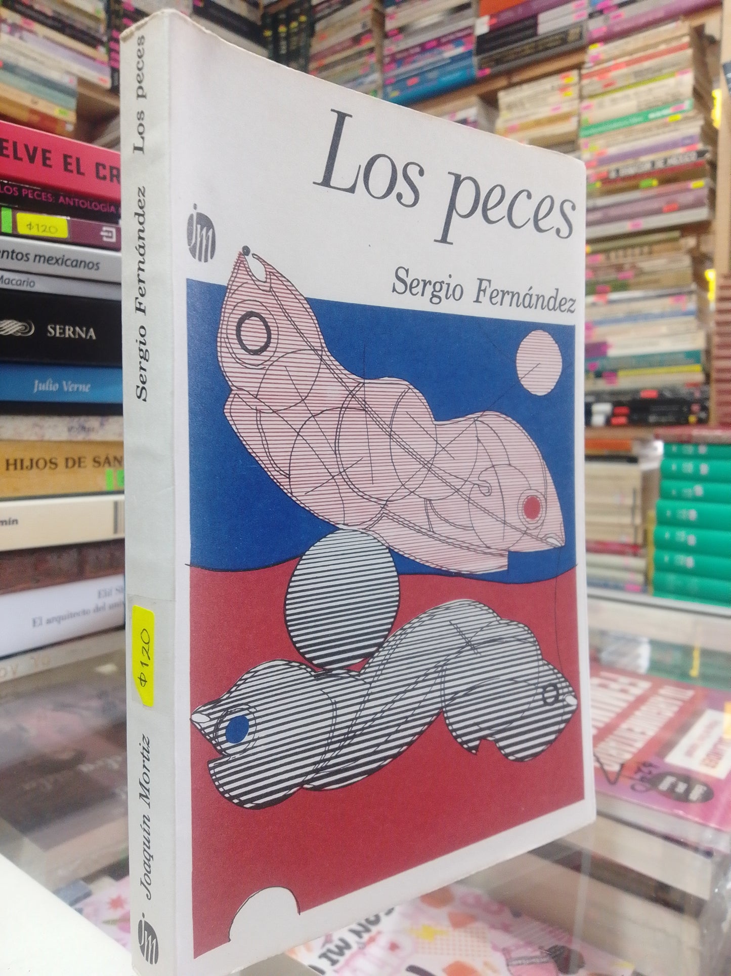 LOS PECES POR SERGIO FERANANDEZ USADO NOVELA JUAREZ
