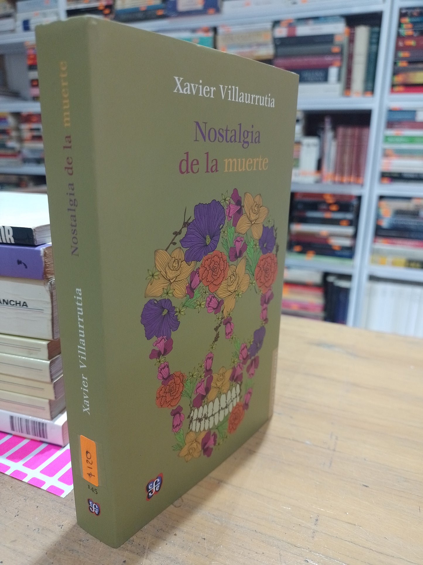 NOSTALGIA DE LA MUERTE POR XAVIER VILLAURRATIA USADO NOVELA JUAREZ 515