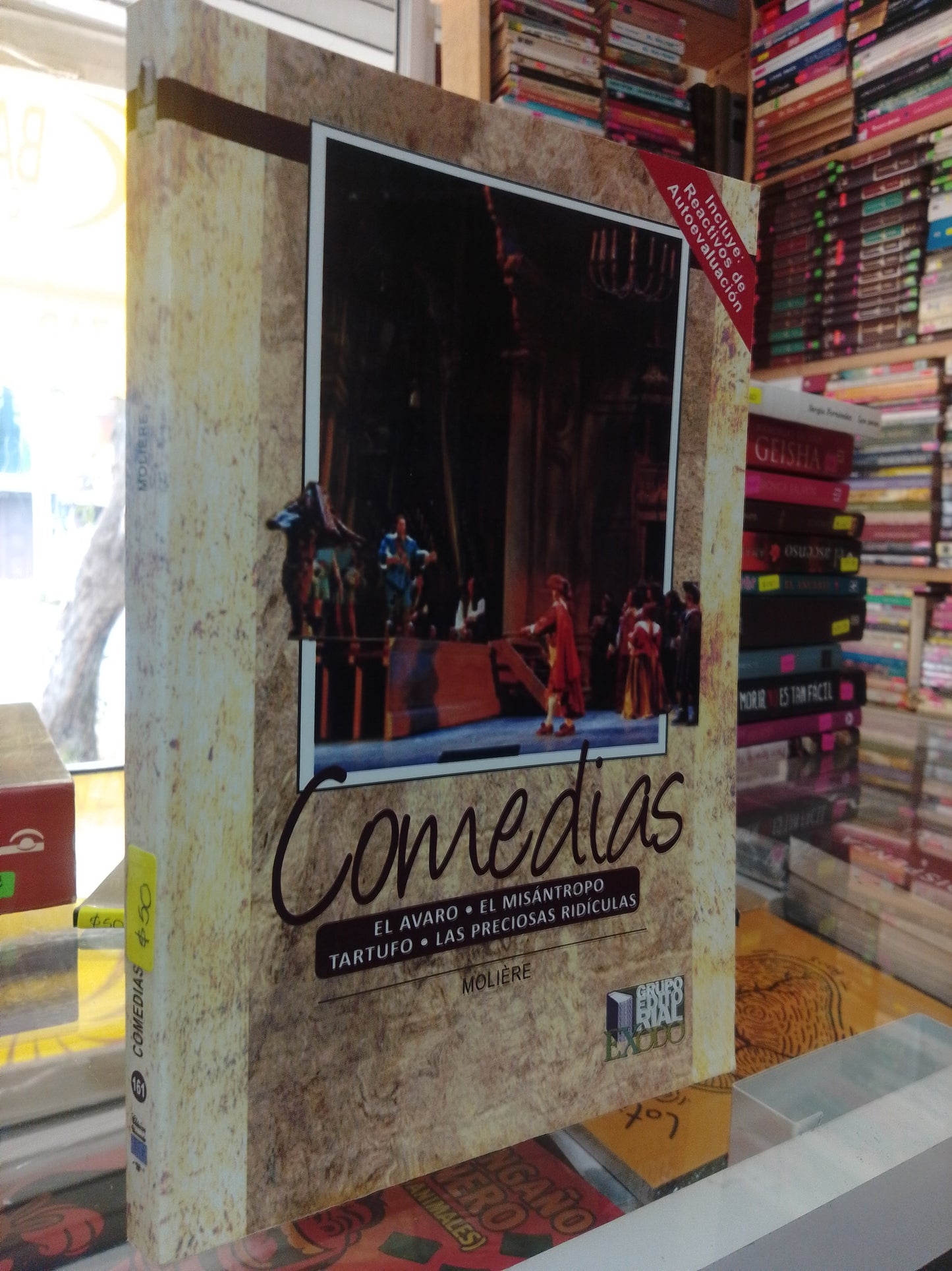 COMEDIAS MOLIERE USADO NOVELA JUAREZ
