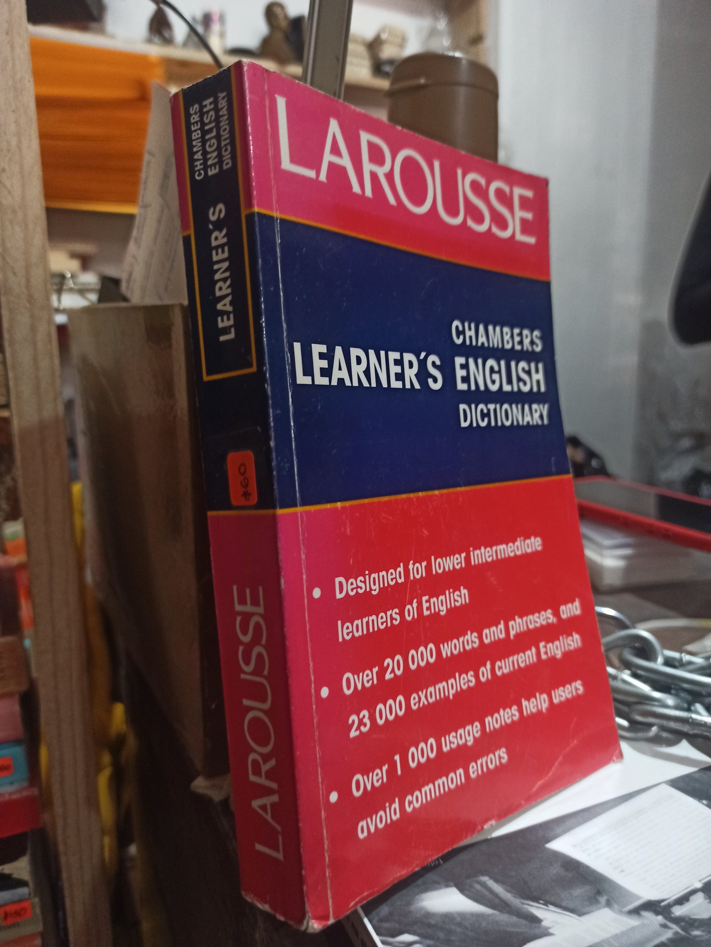 LEARNER'S CHAMBERS ENGLISH DICTIONARY POR EDITORIAL LAROUSSE USADO IDIOMAS JUÁREZ