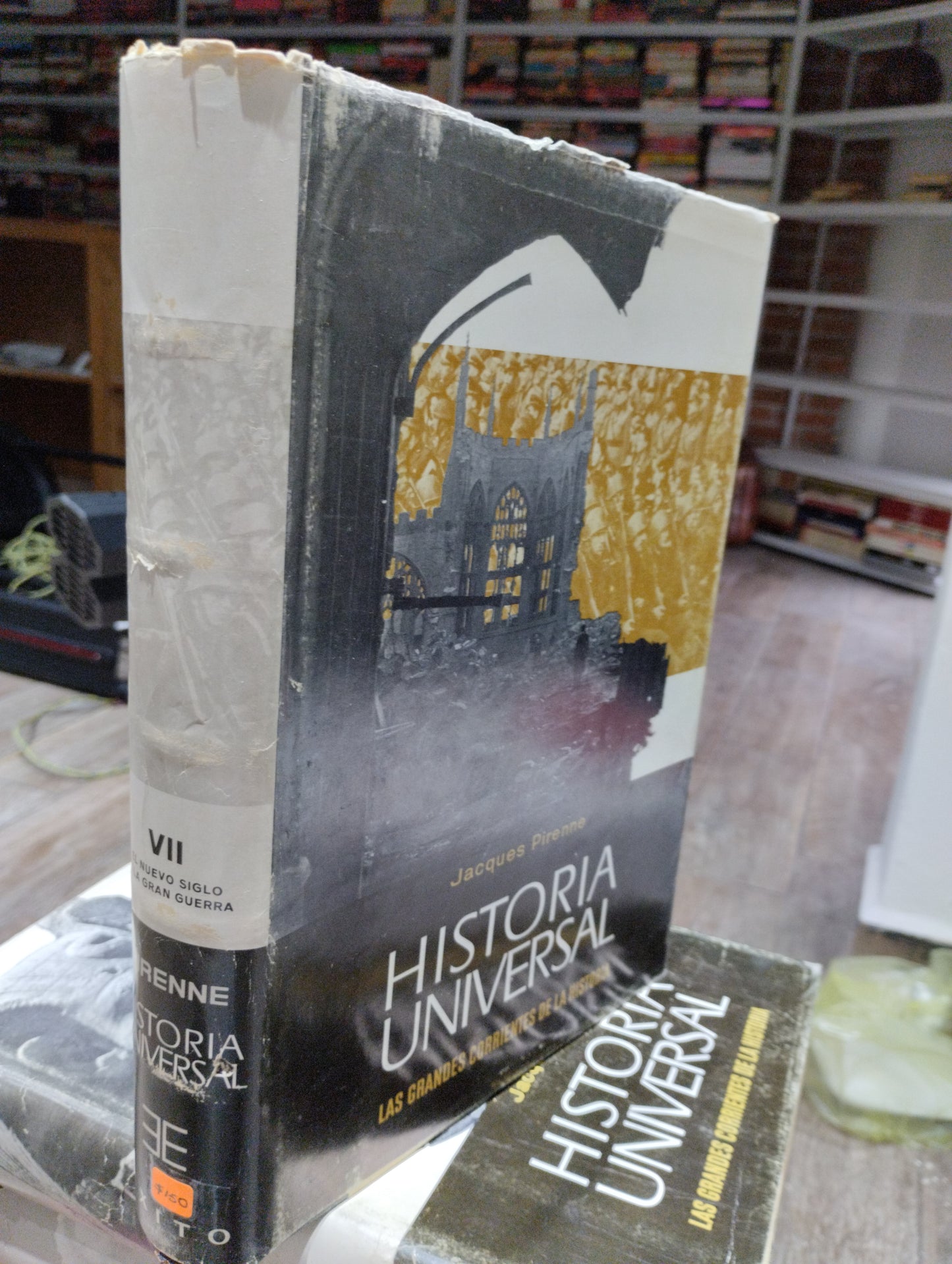 HISTORIA UNIVERSAL LAS GRANDES CORRIENTES DE LA HISTORIA VII EL NUEVO SIGLO Y LA GRAN GUERRA POR JACQUES PIRENNE USADO HISTORIA JUAREZ 515