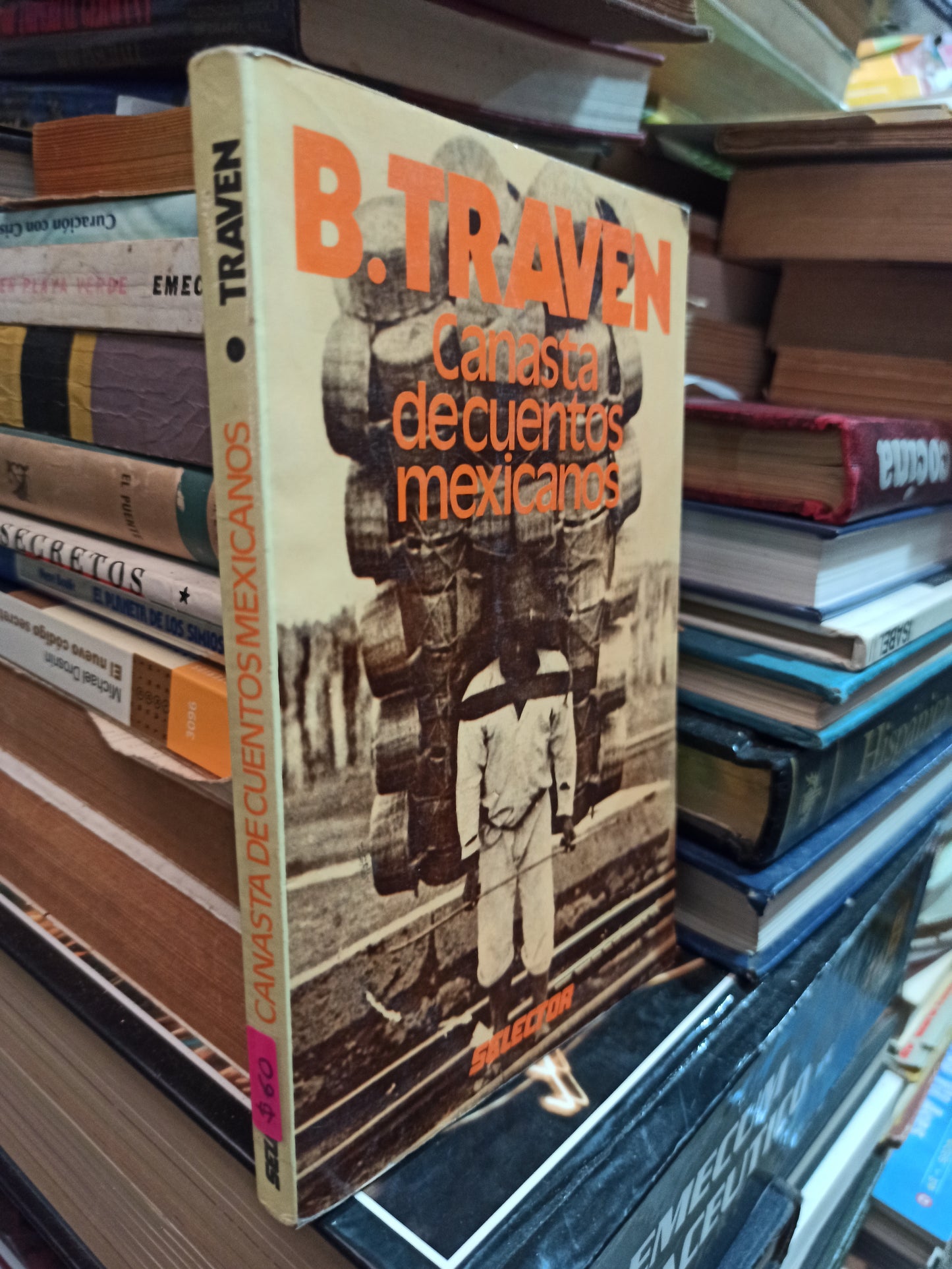CANASTA DE CUENTOS MEXICANOS POR B. TRAVEN USADO NOVELAS ALDAMA