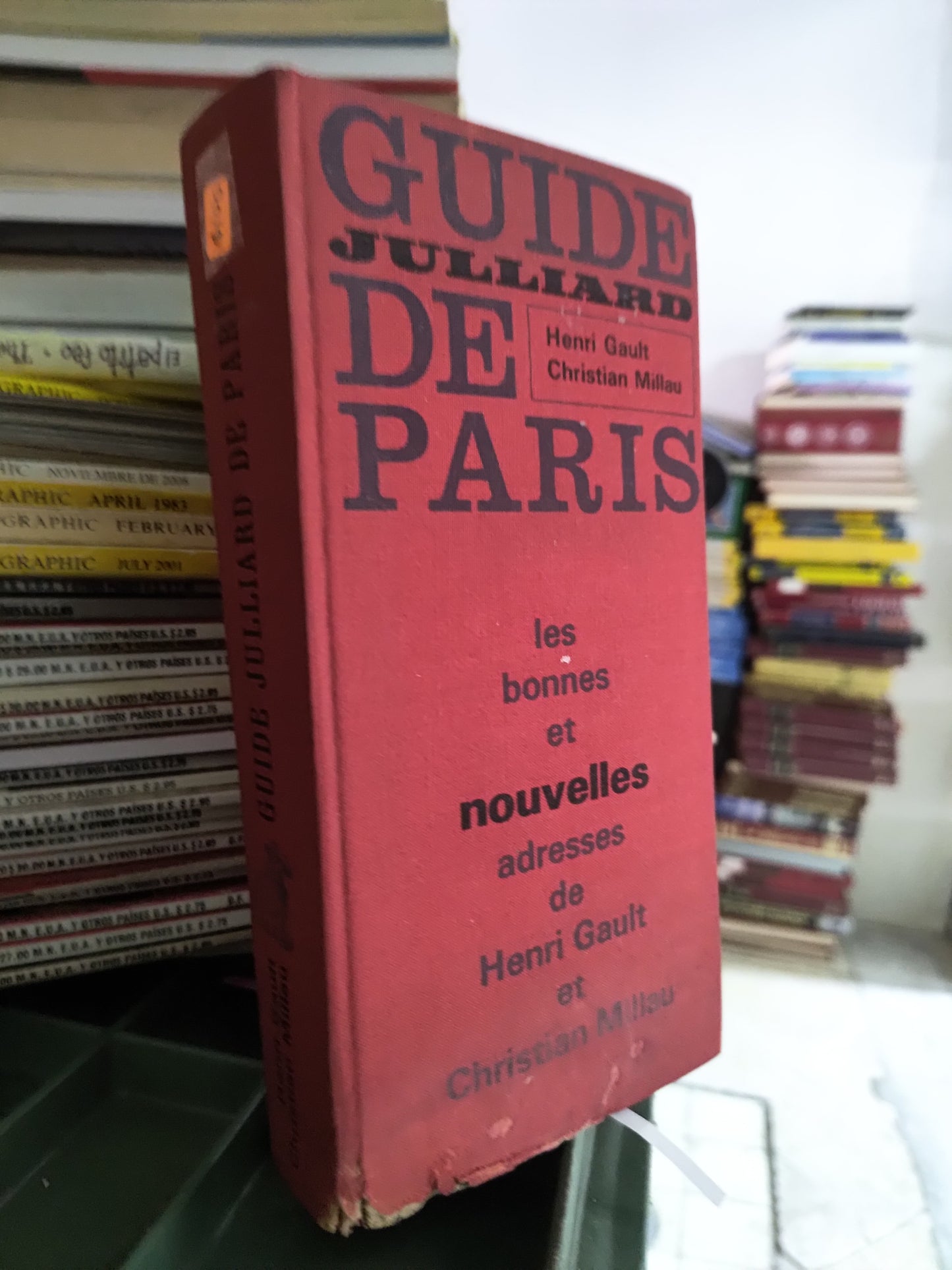GUIDE DE PARIS POR HENRI GAULT USADO IDIOMAS JUAREZ 515