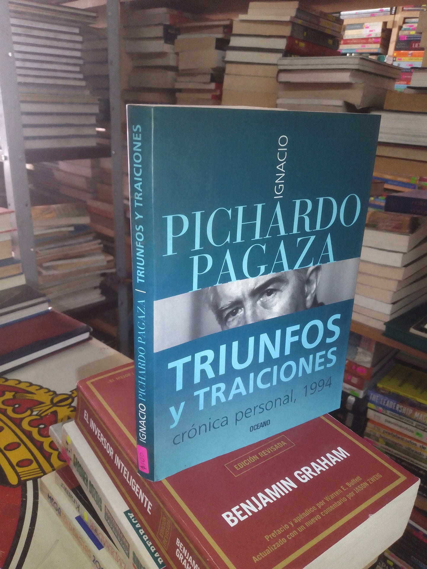 TRIUNFOS Y TRAICIONES POR IGNACIO PICHARDO PAGAZA USADO HISTORIA LITERARIO 207