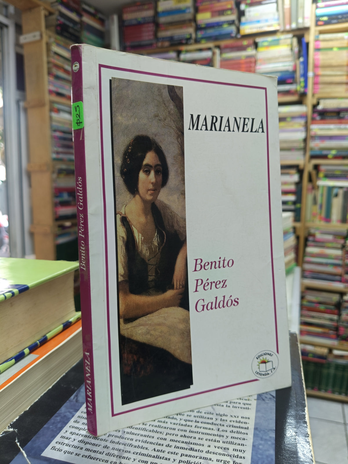MARIANELA POR BENITO PEREZ GOLDOS USADO NOVELA JUAREZ 507