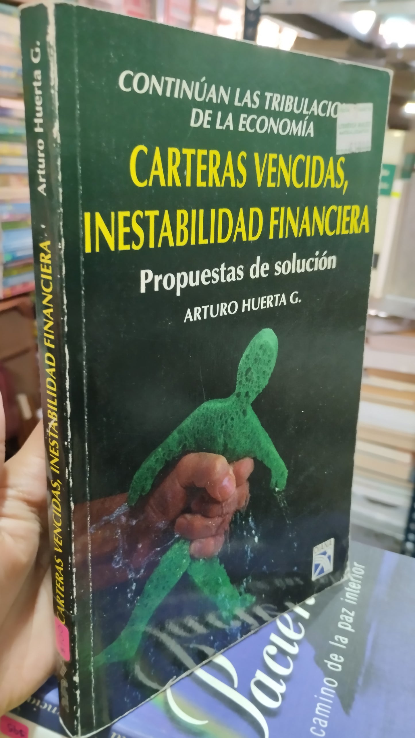 CARTERAS VENCIDAS INESTABILIDAD FINANCIERA POR ARTURO HUERTA LIBRO USADO SUPERACION PERSONAL ALDAMA