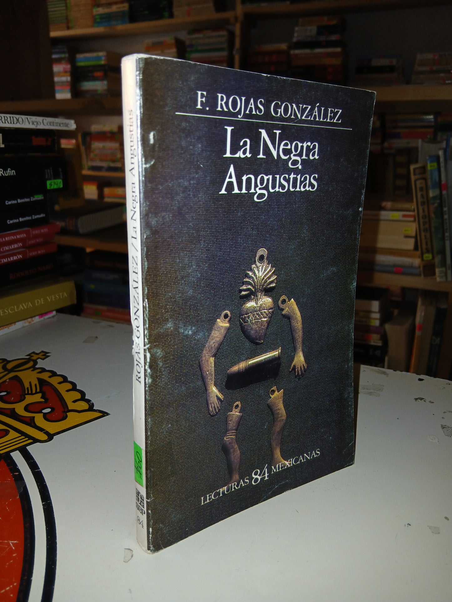 LA NEGRA ANGUSTIAS POR F. ROJAS GONZÁLEZ USADO NOVELA LITERARIO 207