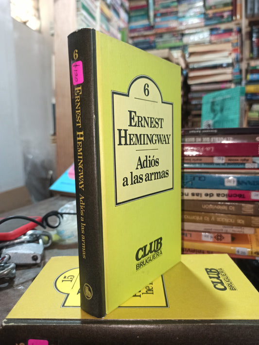 ADIOS A LAS ARMAS POR ERNEST HEMINGWAY USADO NOVELAS ALDAMA