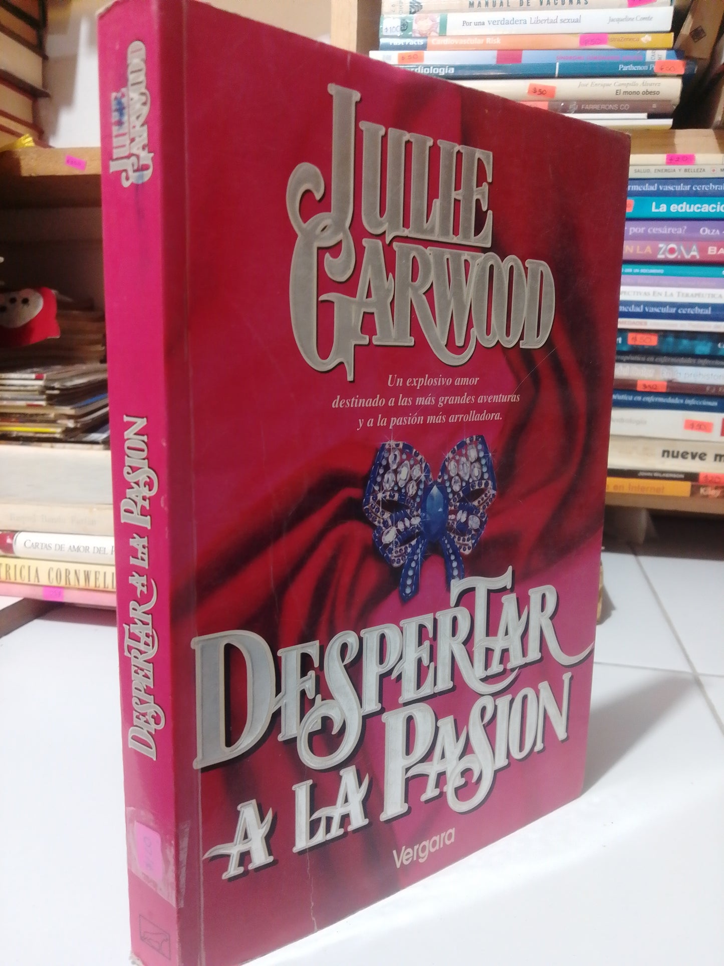 DESPERTAR A LA PASION POR JULIE GARWOOD USADO NOVELA JUAREZ