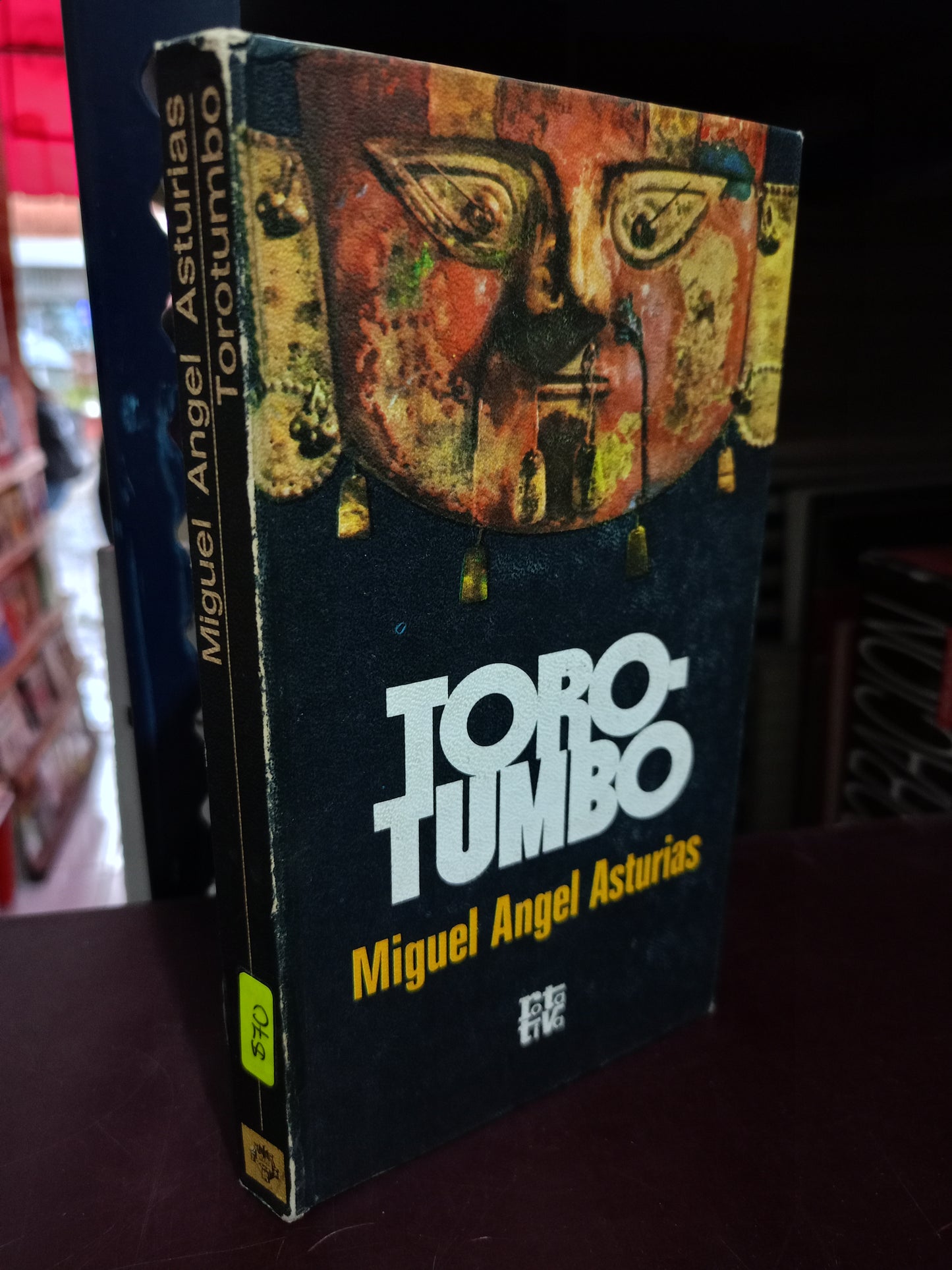 TOROTUMBO POR MIGUEL ANGEL ASTURIAS USADO NOVELA LITERARIO 305