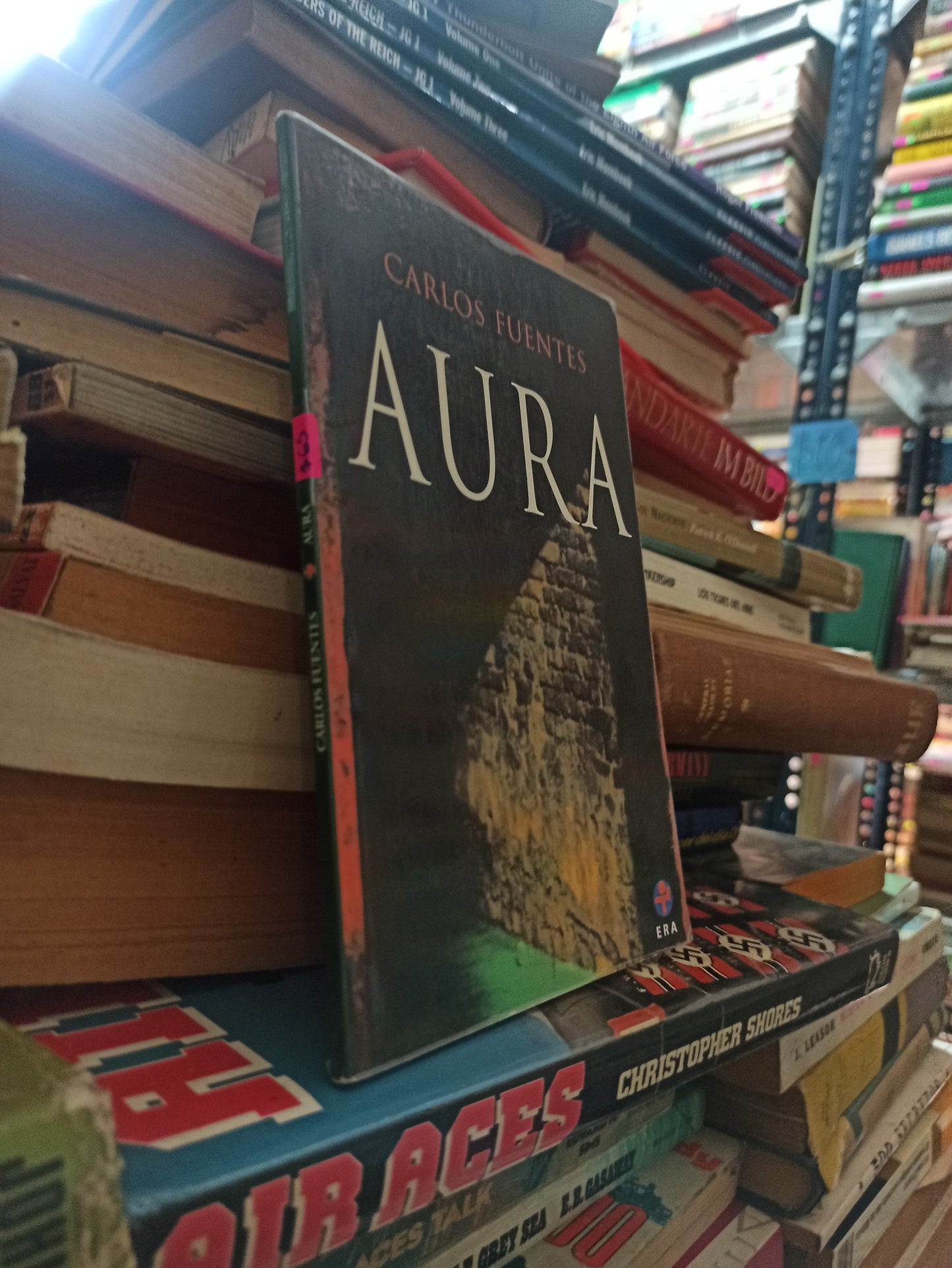 AURA POR CARLOS FUENTES USADO NOVELAS ALDAMA