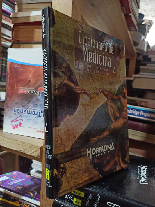 DICCIONARIO DE MEDICINA 4 POR EDITORIAL HORMONA USADO SALUD ALDAMA