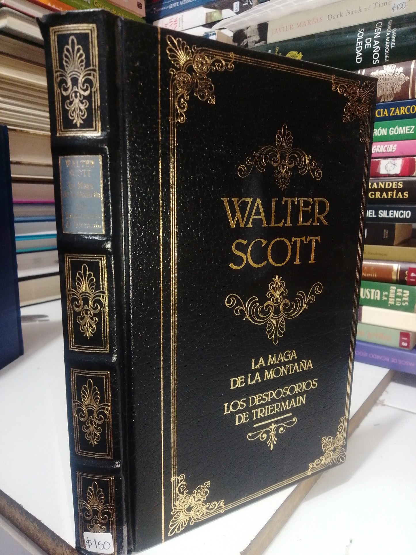 LA MAGA DE LA MONTAÑA, LOS DESPOSORIOS DE TRIERMAIN POR WALTER SCOTT USADO NOVELA JUÁREZ