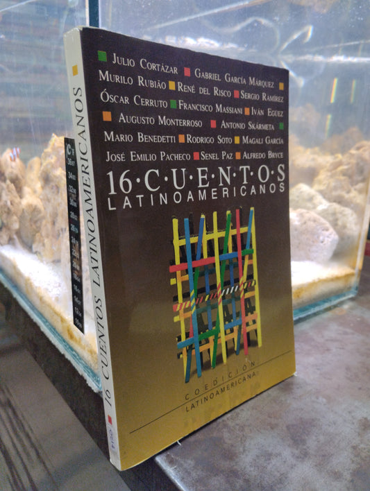 16 CUENTOS LATINOAMERICANOS USADO NOVELAS ALDAMA