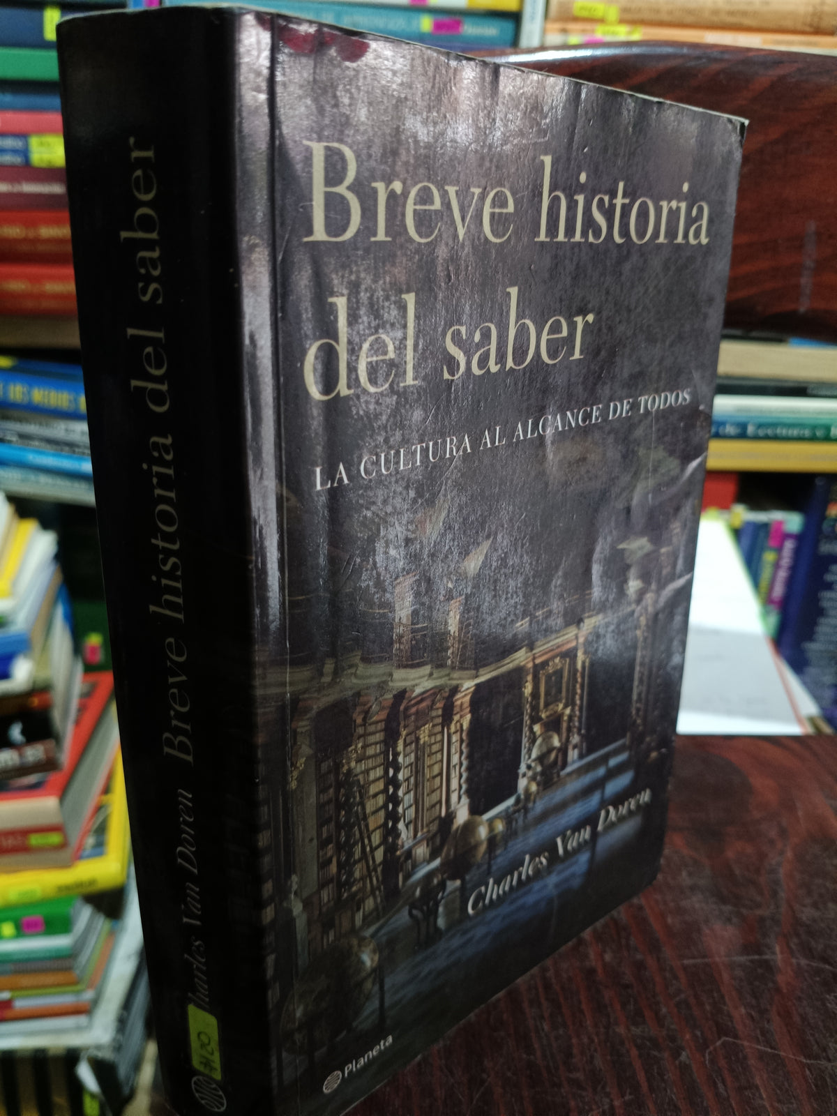 BREVE HISTORIA DEL SABER CHARLES VAN DOREN USADO NOVELA LITERARIO 305