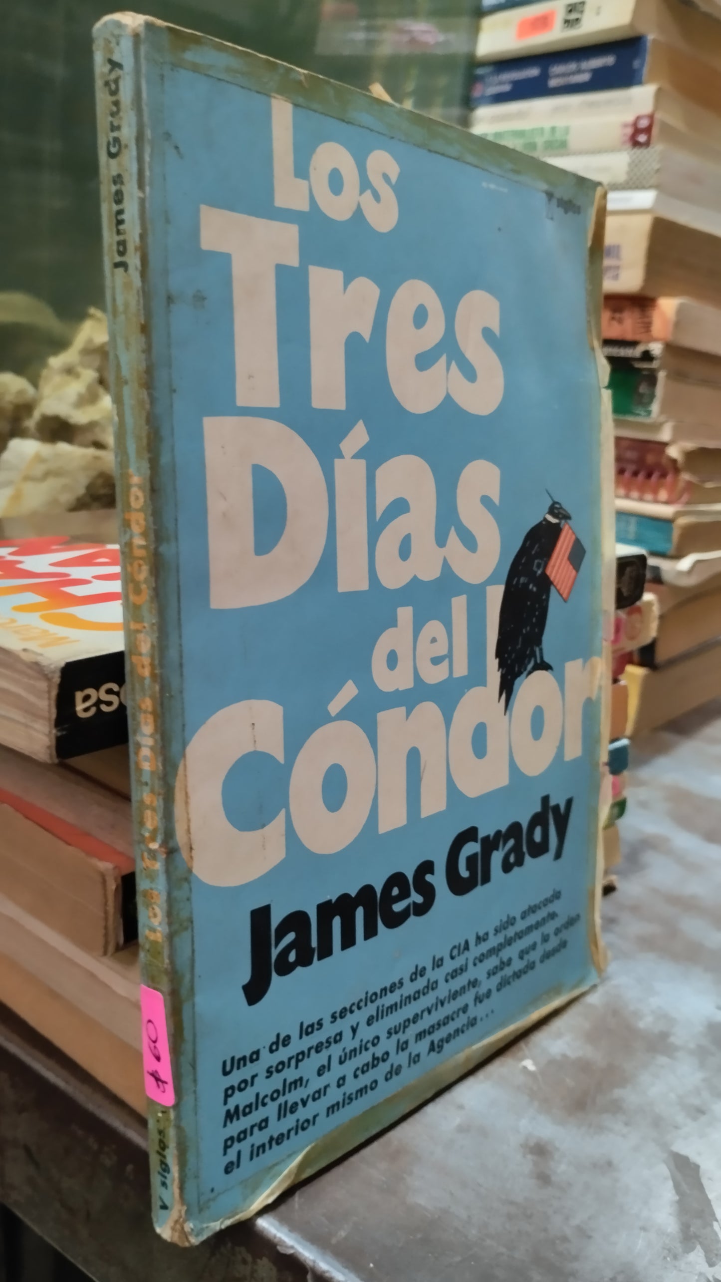 LOS TRES DIAS DEL CONDOR POR JAMES GRADY LIBRO USADO HISTORIA ALDAMA
