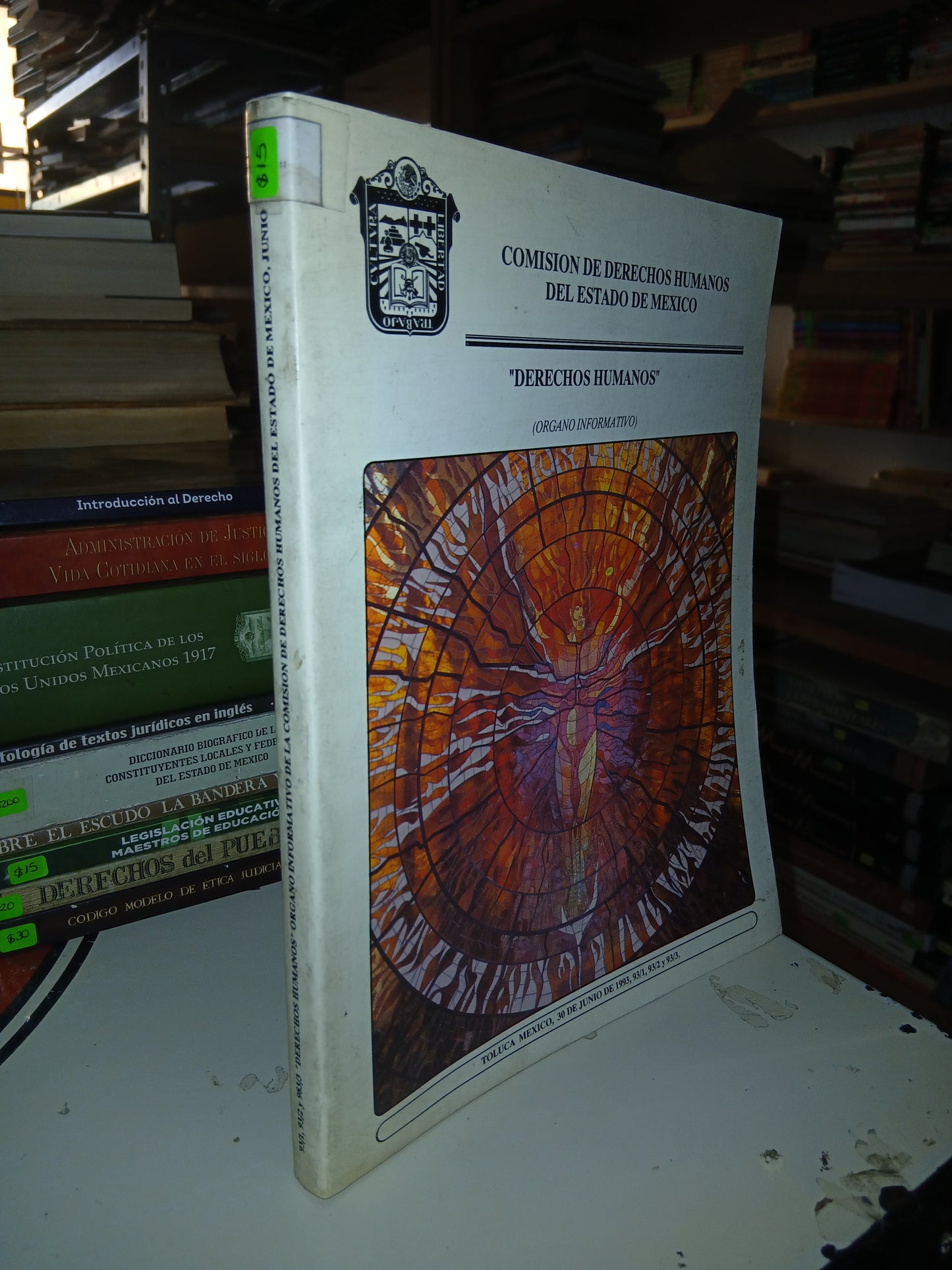"DERECHOS HUMANOS" ÓRGANO INFORMATIVO DE LA COMISIÓN DE DERECHOS HUMANOS DEL ESTADO DE MÉXICO USADO DERECHO LITERARIO 207