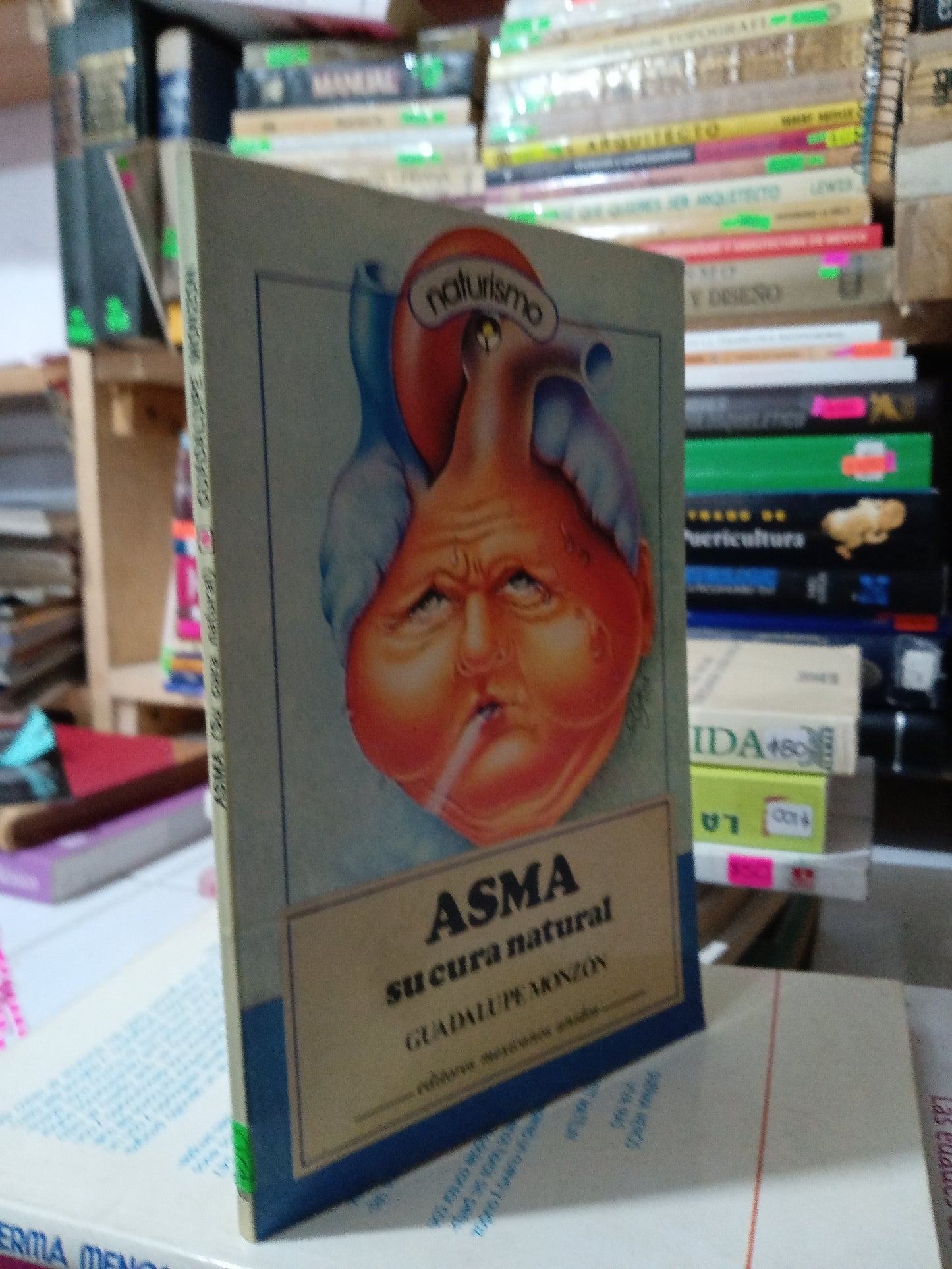 ASMA SU CURA NATURAL POR GUADALUPE MONZON USADO SALUD JUAREZ