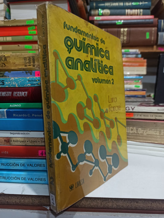 FUNDAMENTOS DE QUIMICA ANALITICA VOL. 2 POR LUNA RANGEL USADO QUÍMICA JUÁREZ