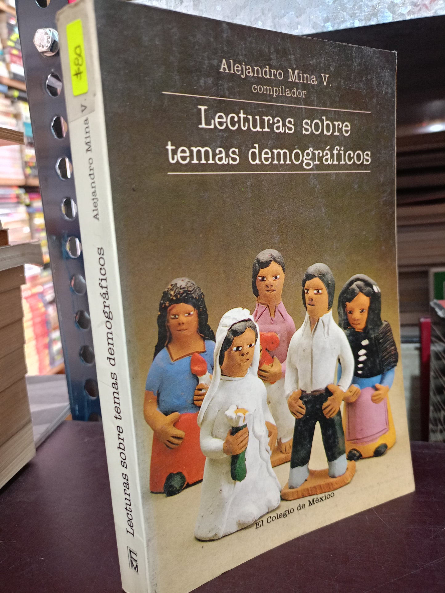 LECTURA SOBRE TEMAS DEMOGRÁFICOS POR ALEJANDRO MINA V. USADO HISTORIA LITERARIO 305