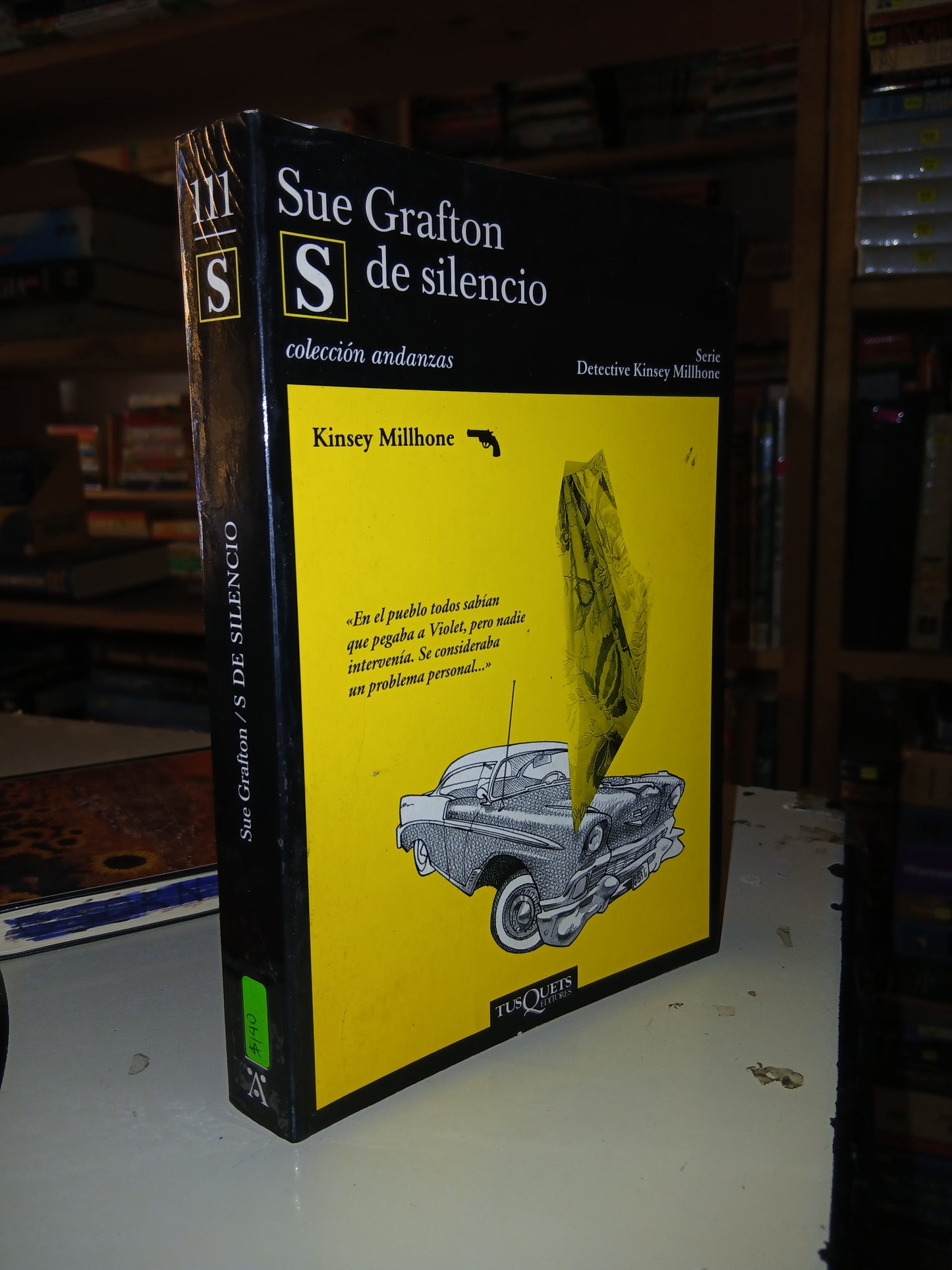 S DE SILENCIO POR SUE GRAFTON USADO NOVELA LITERARIO 207