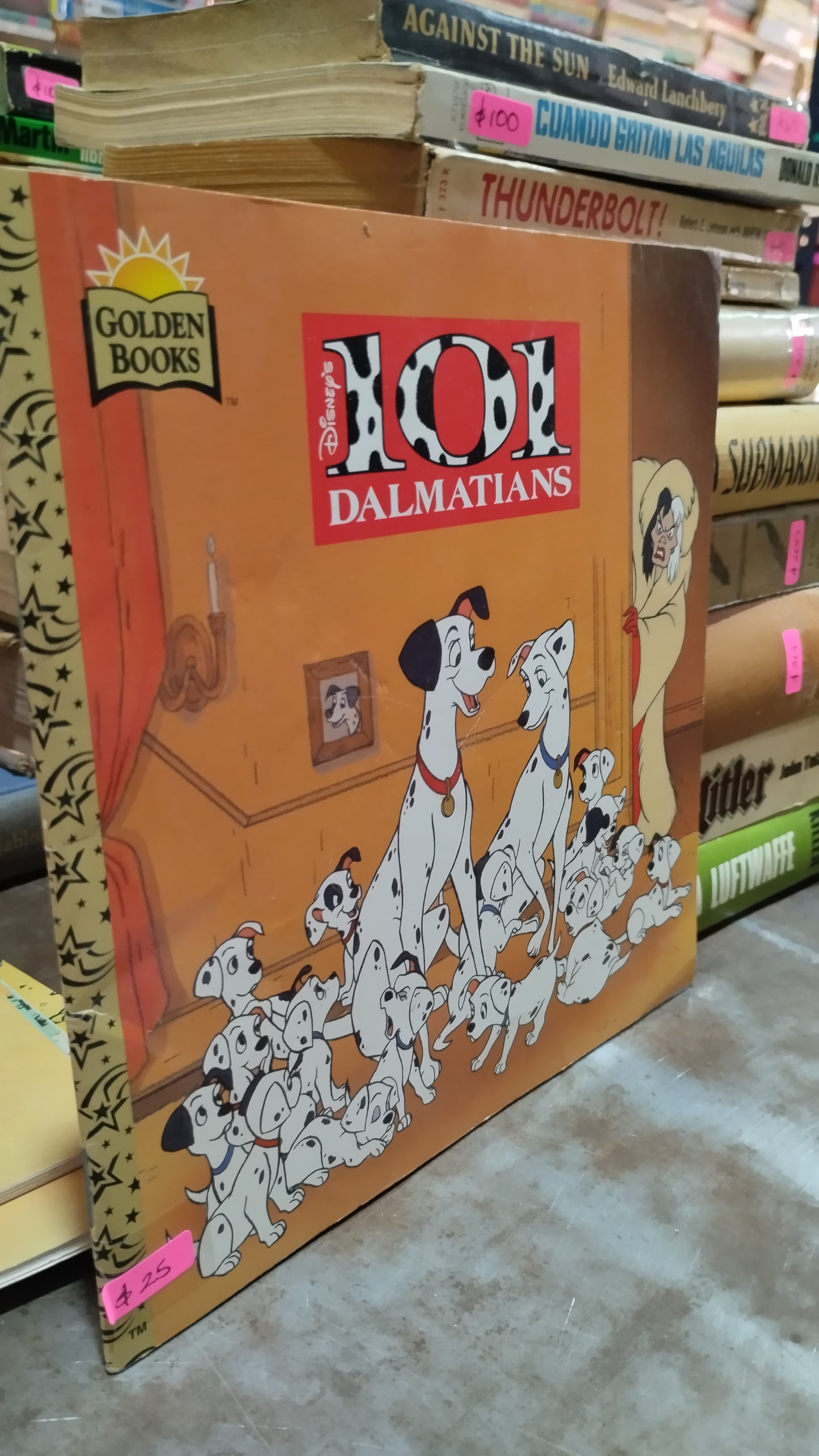 101 DALMATAS POR EDITORIAL GOLDEN BOOKS LIBRO USADO INFANTIL ALDAMA