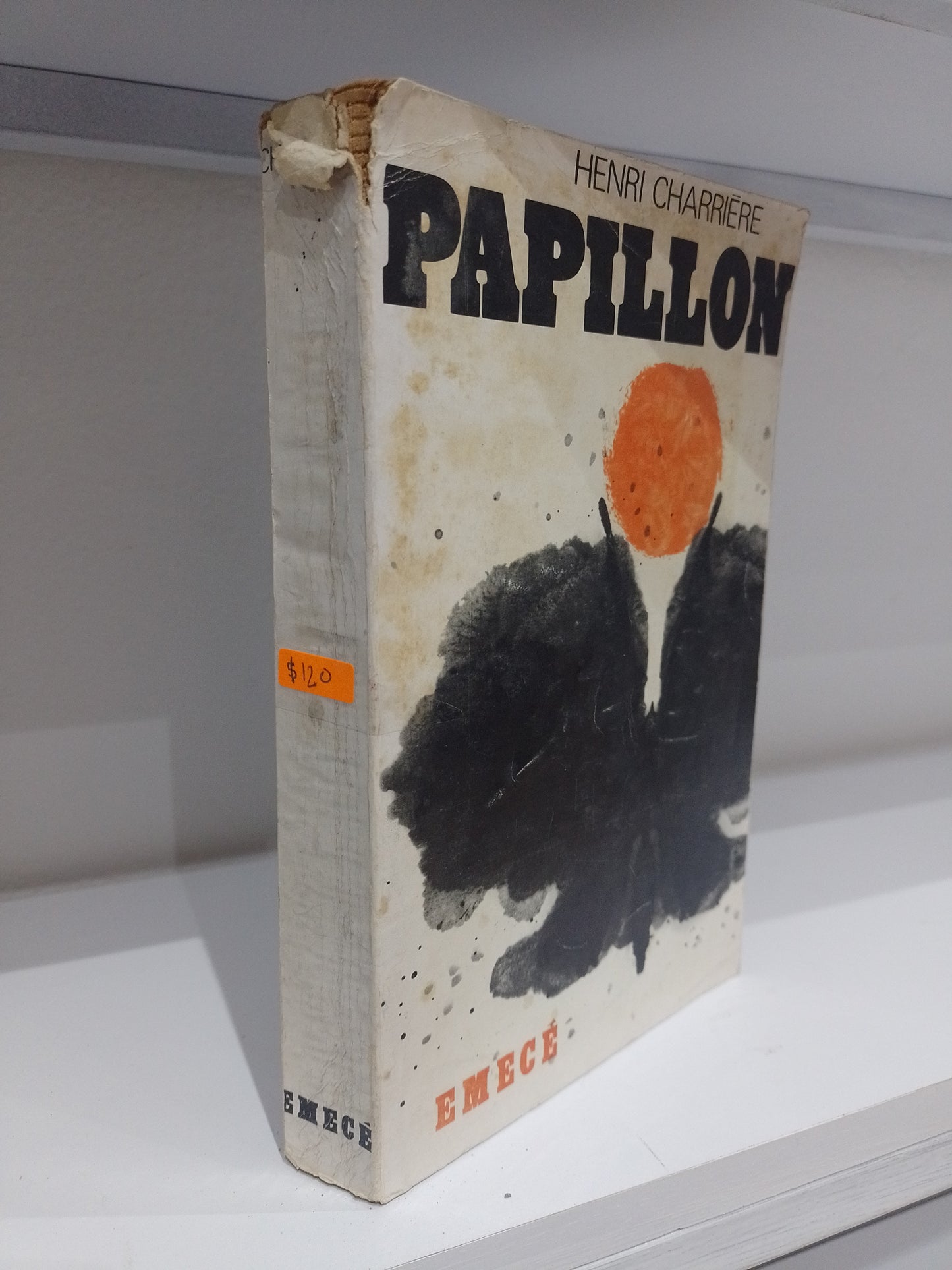 PAPILLON POR HENRI CHARRIERE USADO NOVELA JUAREZ 515