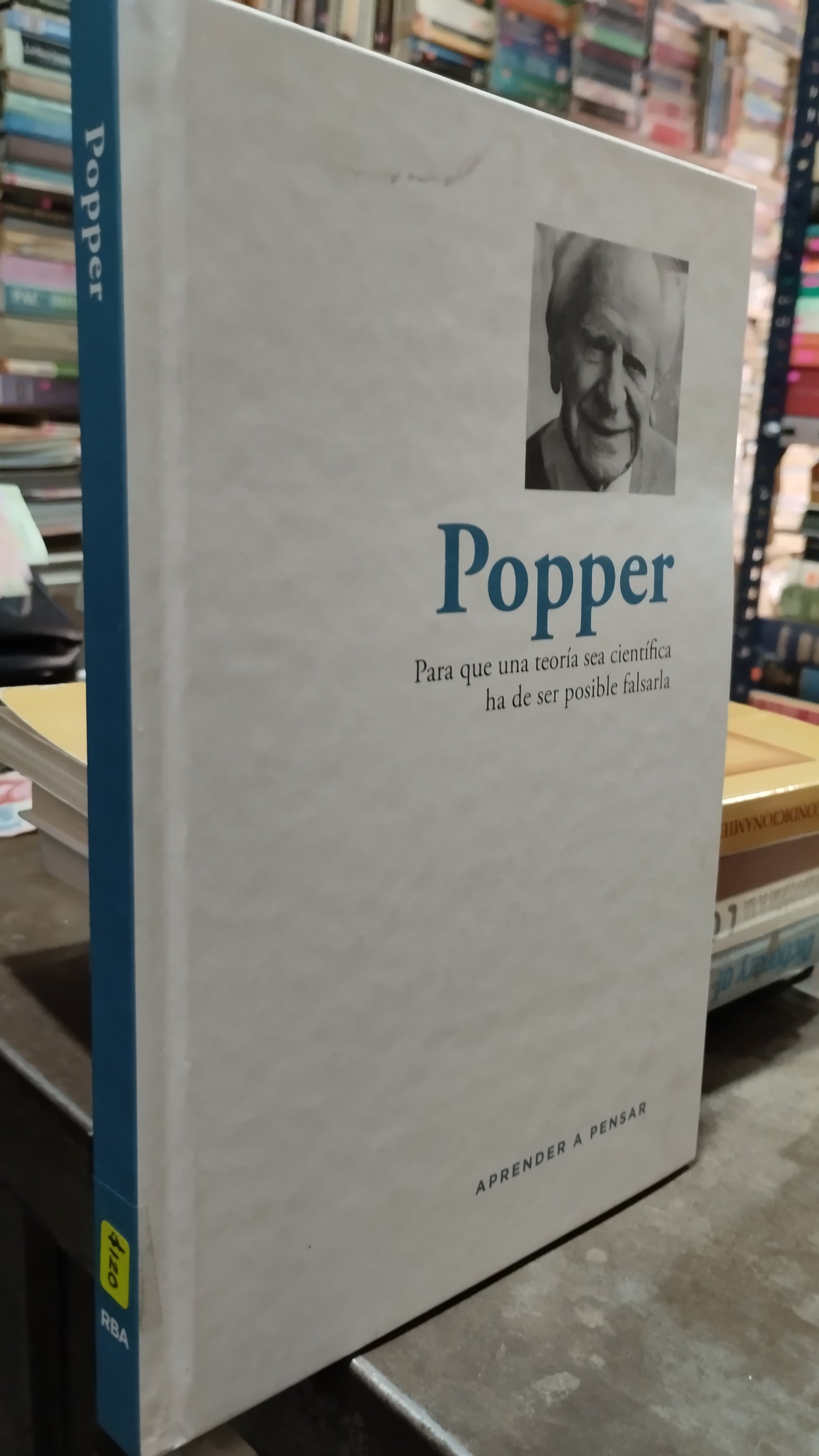 POPPER PARA QUE UNA TEORIA SEA CIENTIFICA HA DE SER POSIBLE FALSARLA LIBRO USADO SOCIOLOGIA ALDAMA