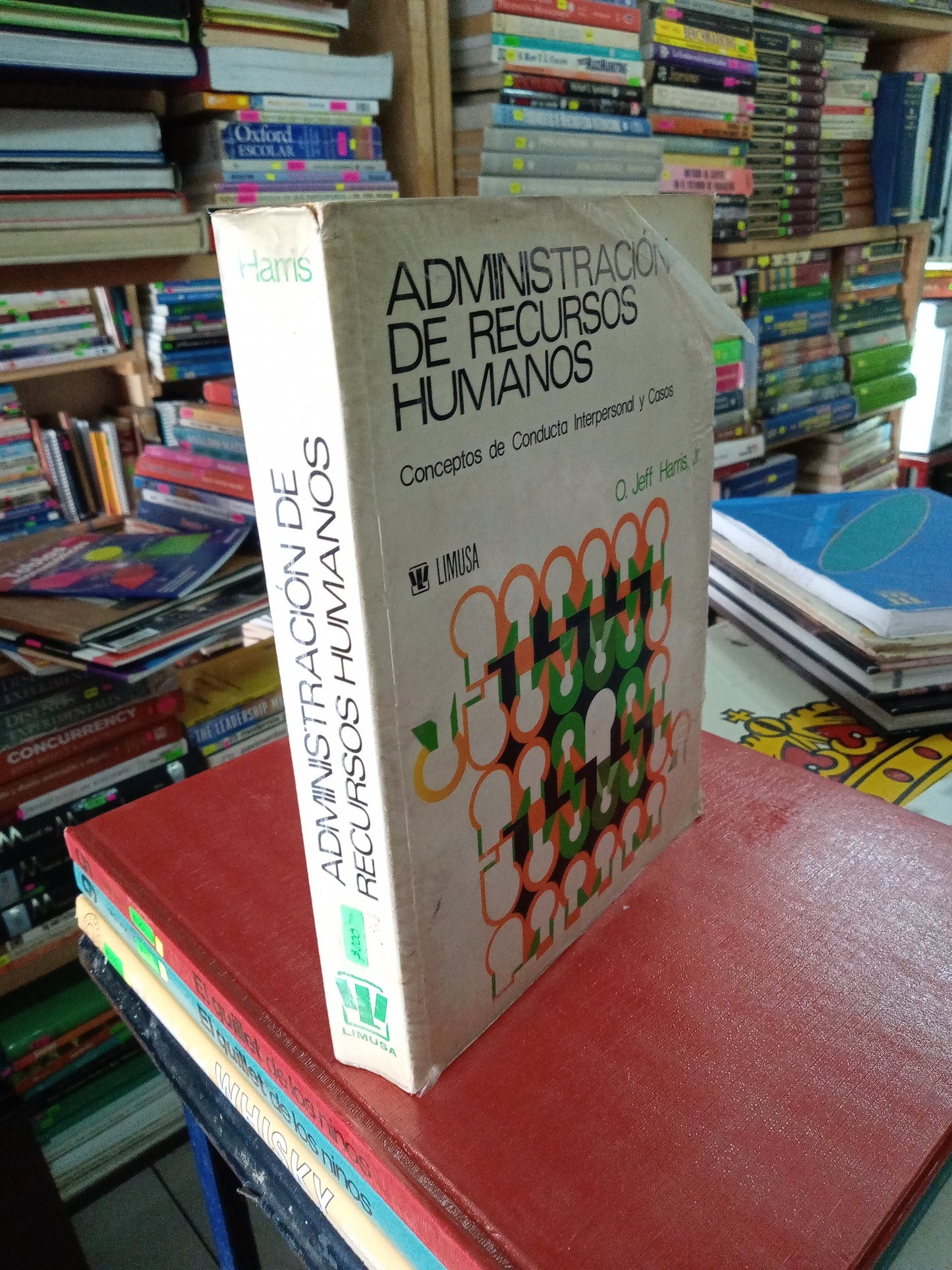 ADMINISTRACION DE RECURSOS HUMANOS POR O JEFF HARRIS JR USADO ADMINISTRACIÓN LITERARIO 207