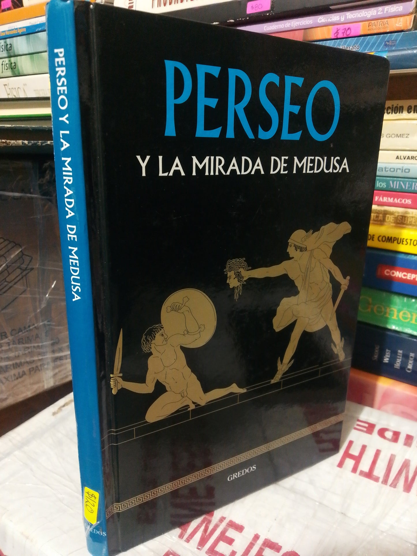 PERSEO Y LA MIRADA DE MEDUSA USADO NOVELA JUÁREZ