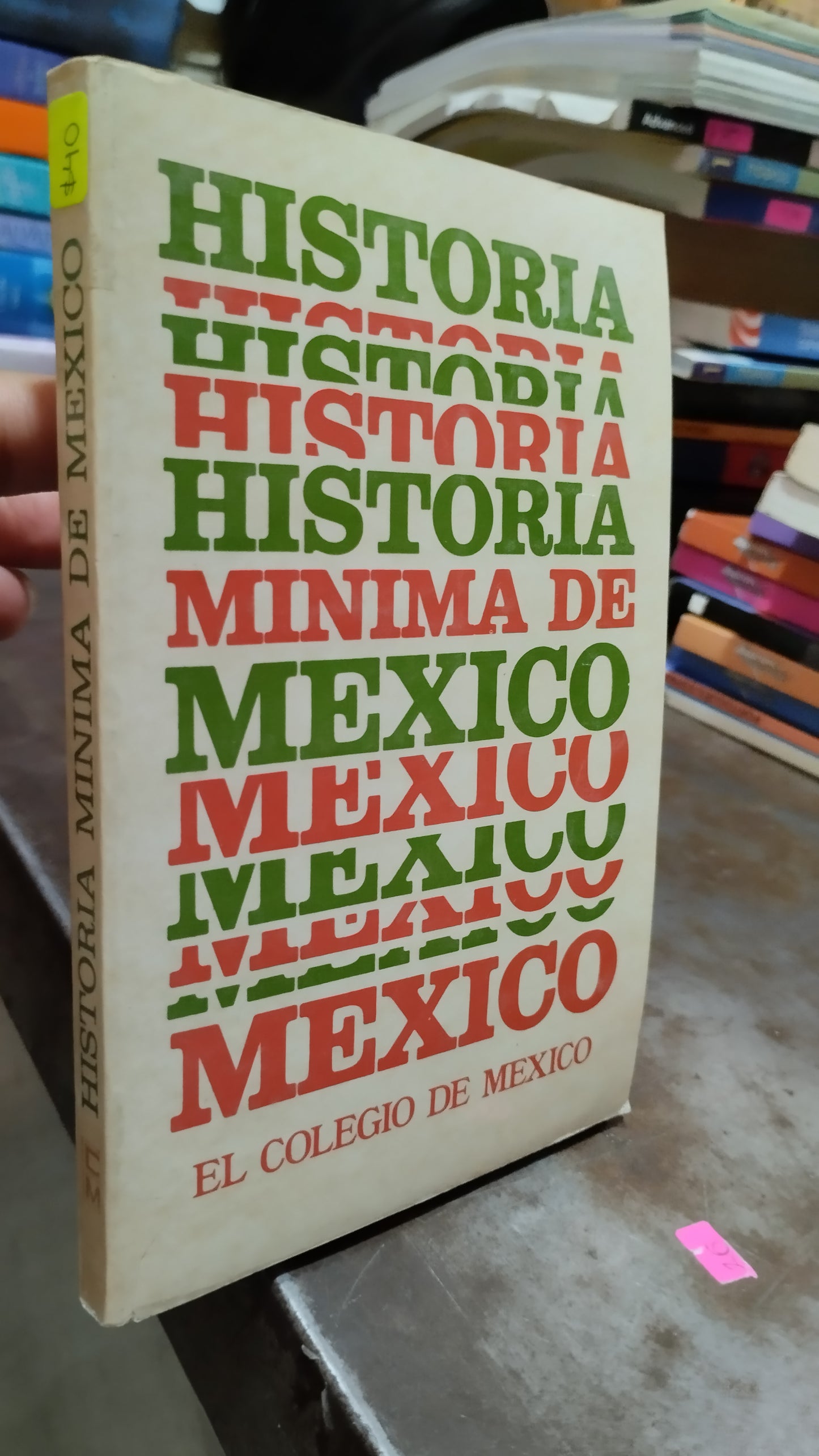 HISTORIA MINIMA DE MEXICO LIBRO USADO HISTORIA ALDAMA