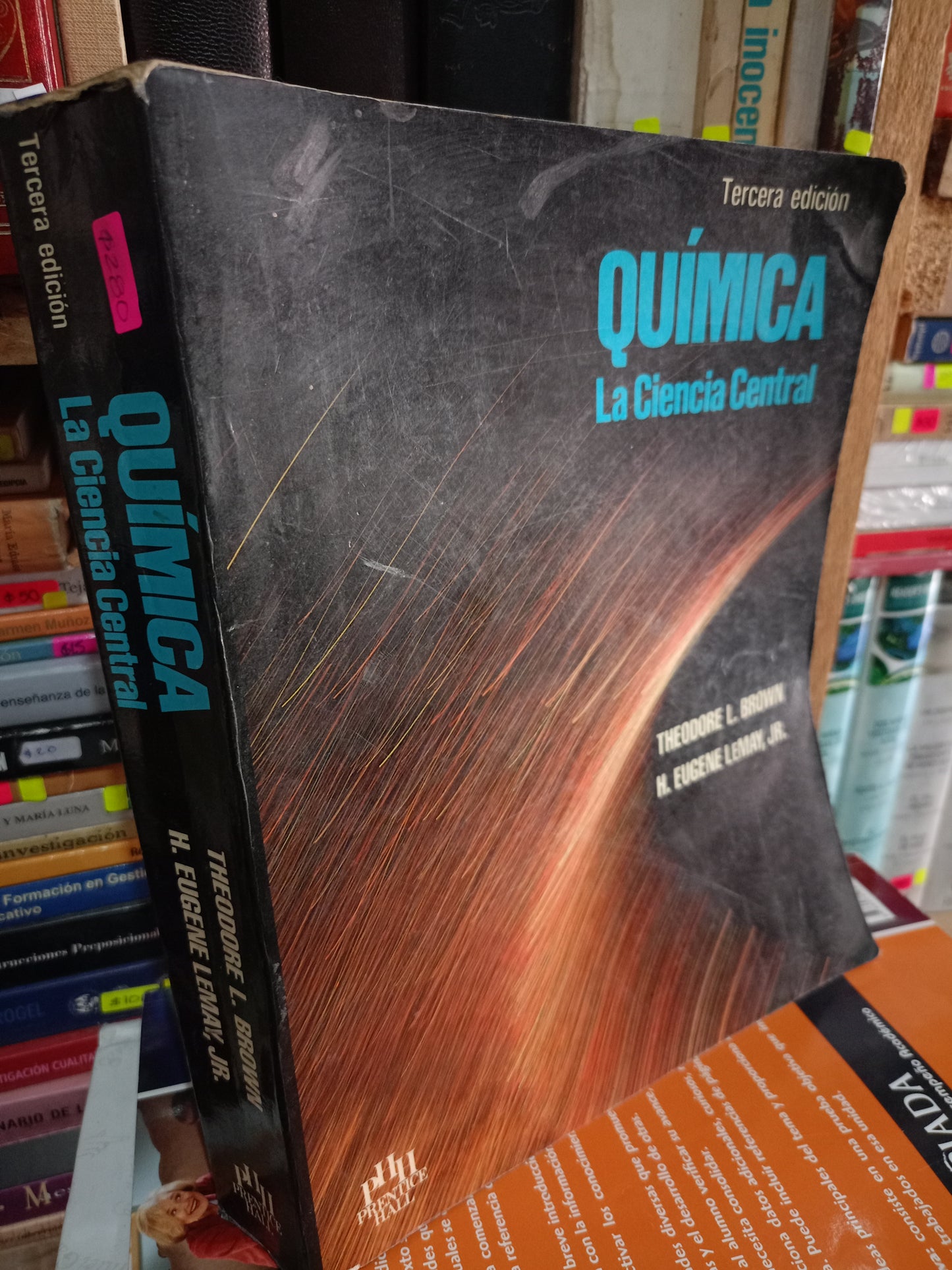 QUIMICA LA CIENCIA CENTRAL POR THEODORE L. BROWN H. EUGENE LEMAY USADO QUIMICA LITERARIO 305