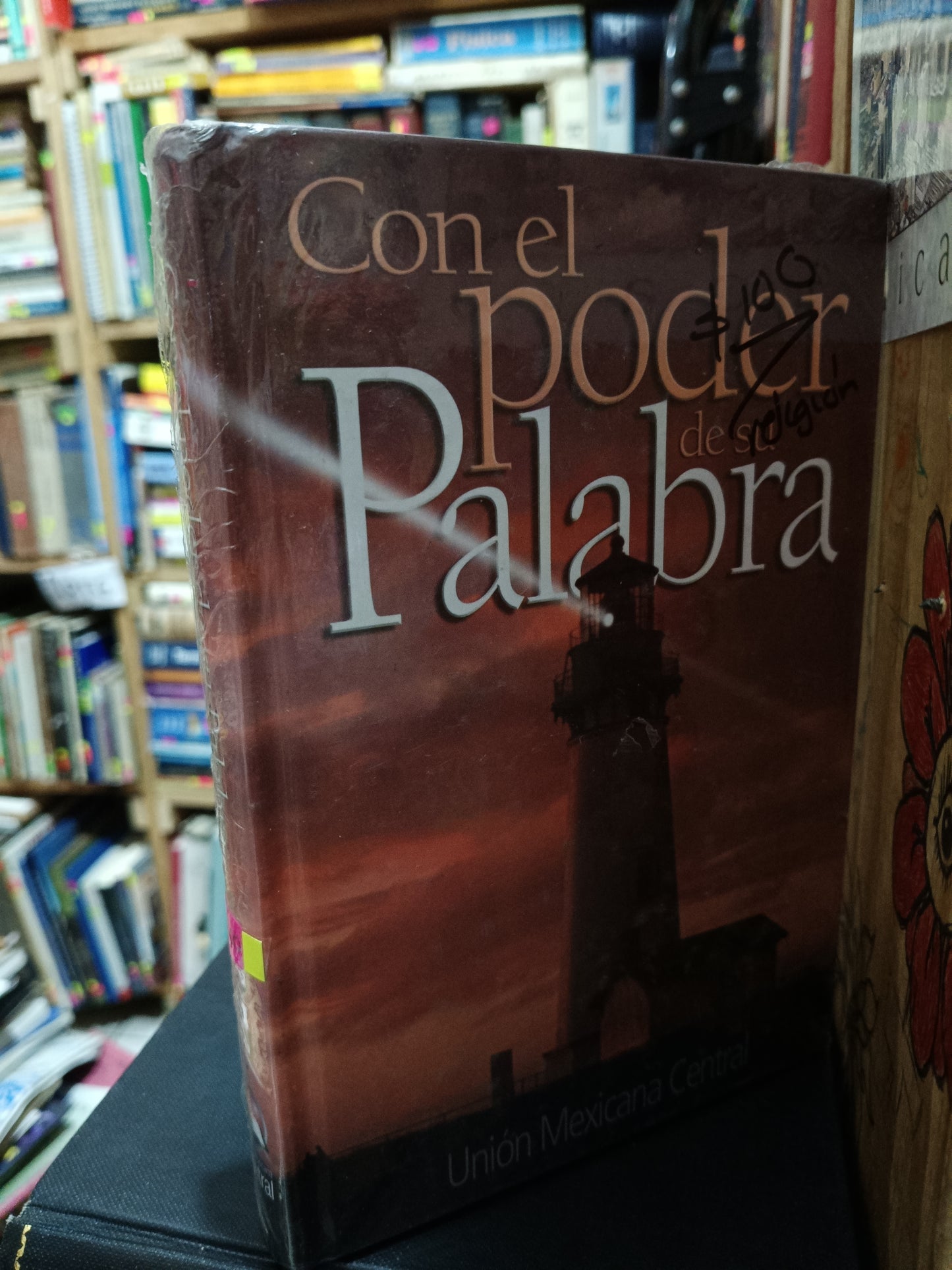 CON EL PODER DE SU PALABRA UNION MEXICANA CENTRAL USADO RELIGION LITERARIO 305
