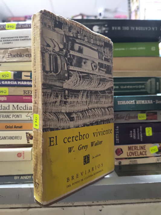 EL CEREBRO VIVIENTE POR W. GREY WALTER USADO NOVELAS JUAREZ 507