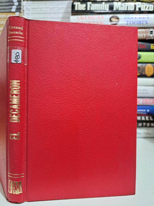 EL DECAMERON BOCCACIO USADO NOVELA JUÁREZ