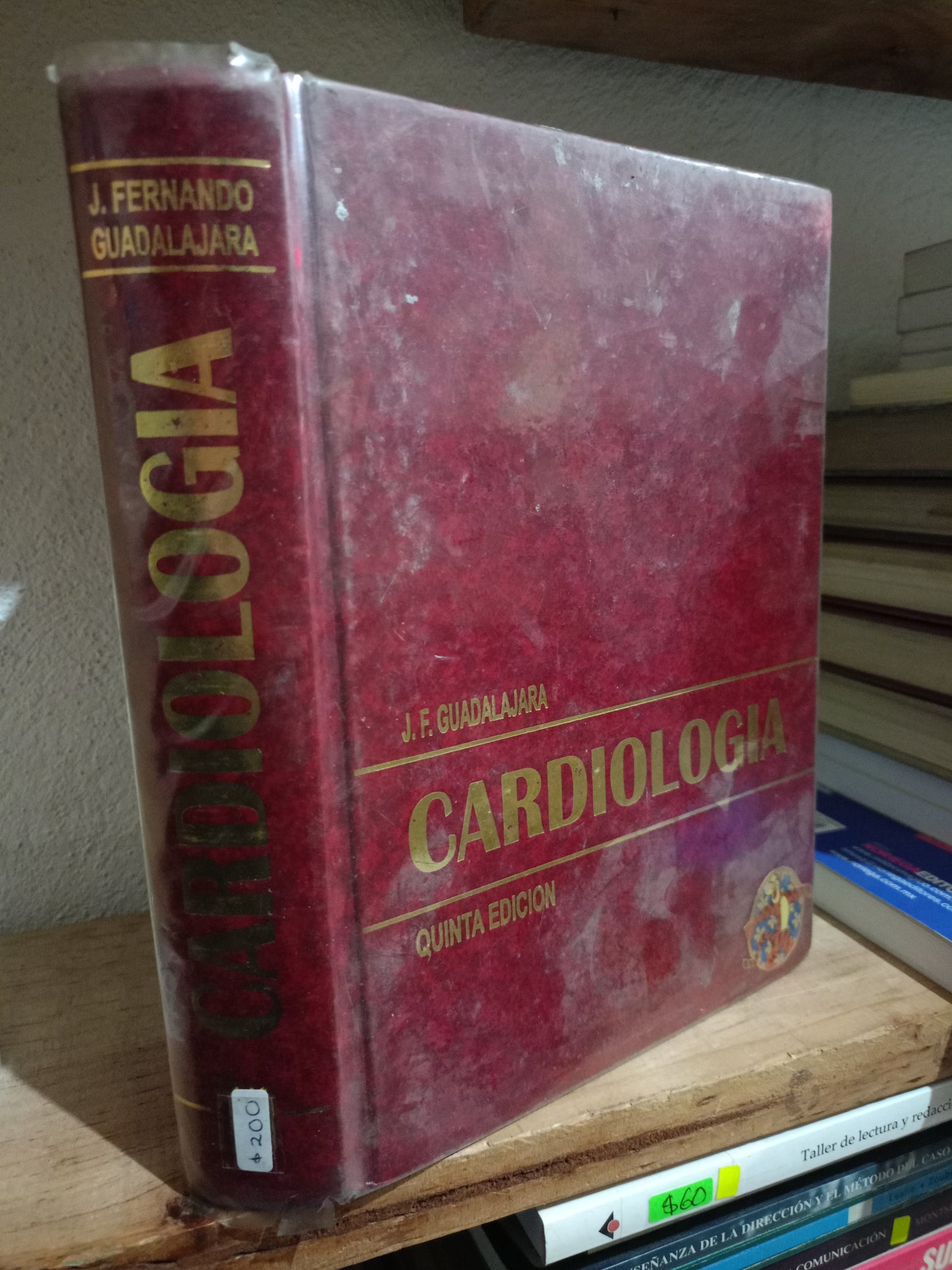 CARDIOLOGIA POR J.F. GUADALAJARA USADO SALUD LITERARIO 305