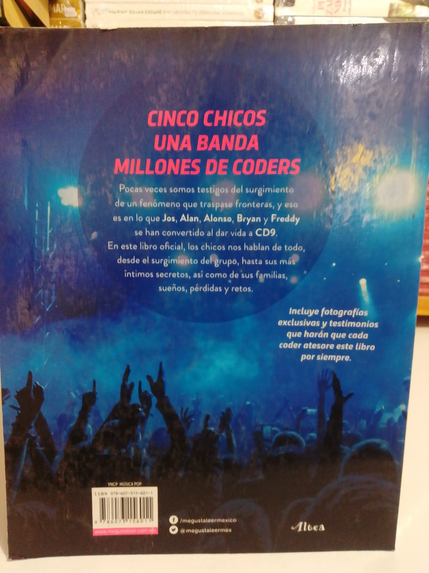 CD9 NUESTRA HISTORIA USADO NOVELA JUAREZ