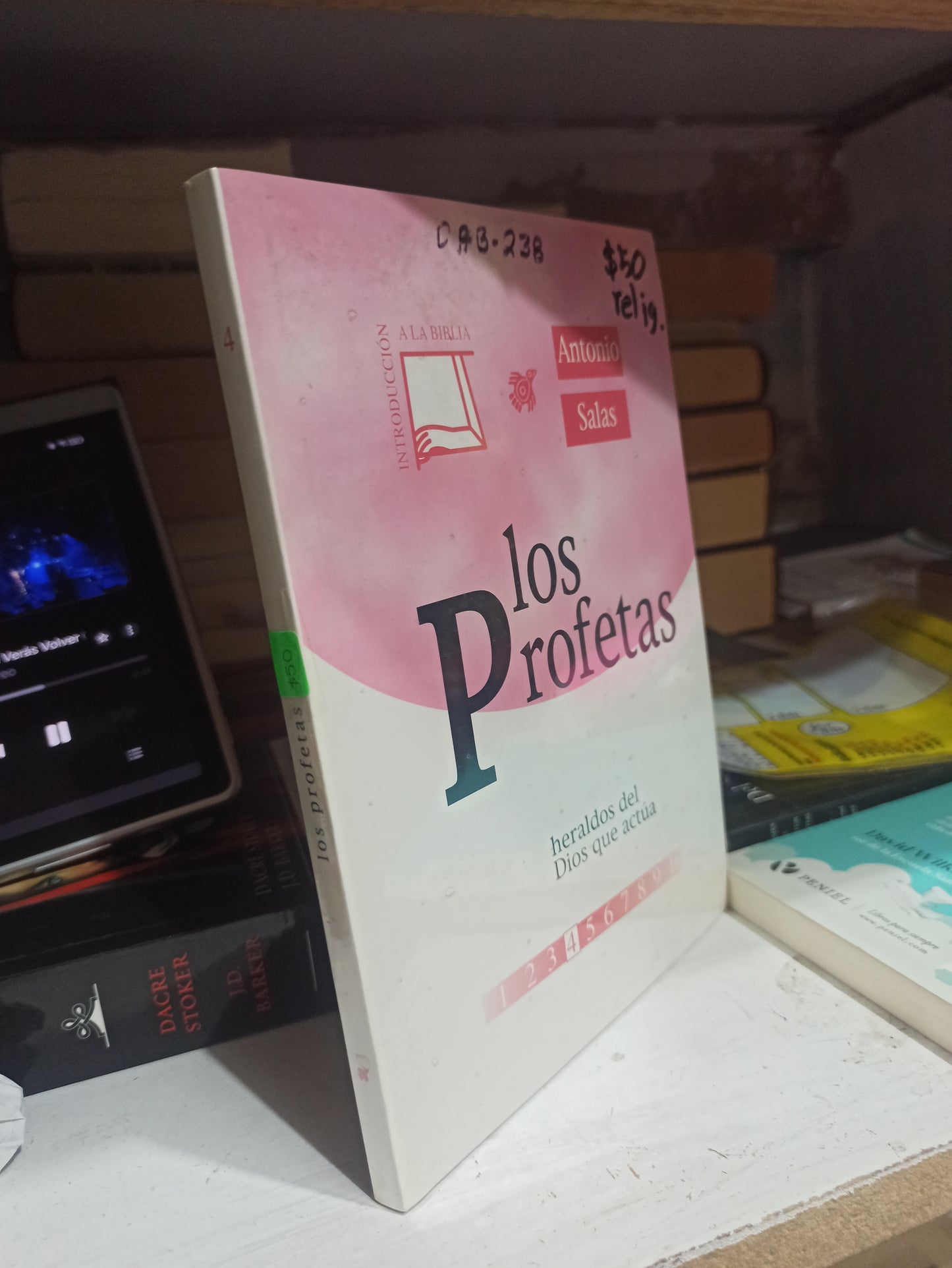LOS PROFETAS POR ANTONIO SALAS USADO RELIGIÓN JUÁREZ