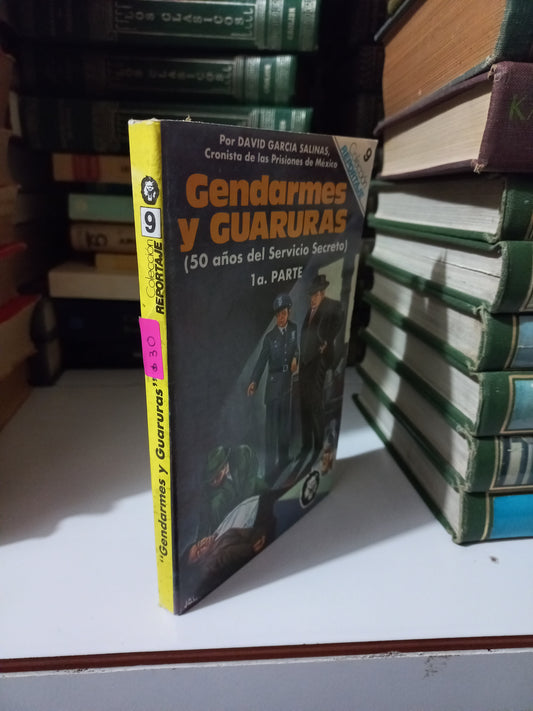 GENDARMES Y GUARURAS POR DAVID GARCÍA SALINAS USADO NOVELA JUÁREZ