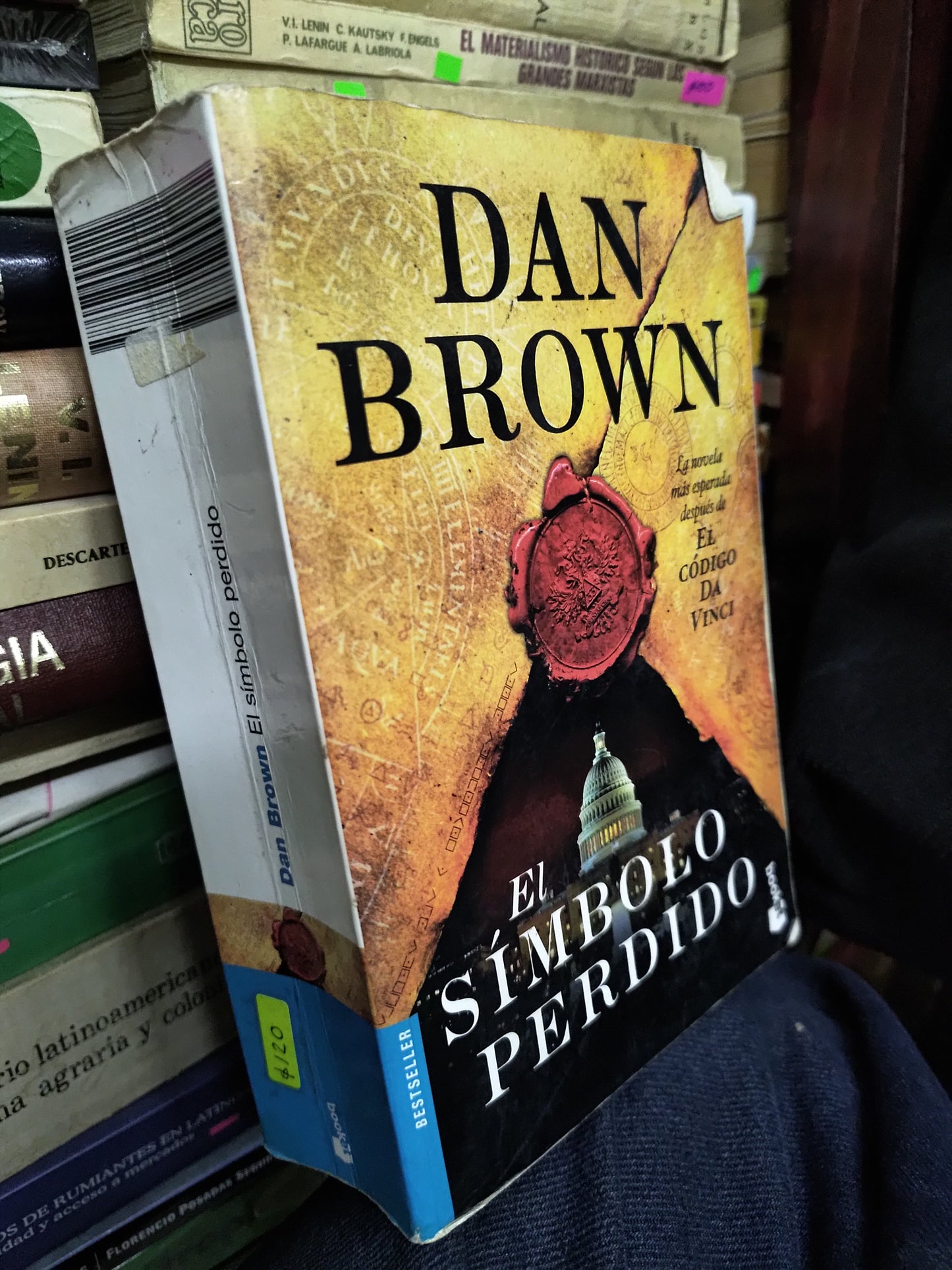 EL SIMBOLO PERDIDO POR DAN BROWN USADO NOVELAS LITERARIO 207