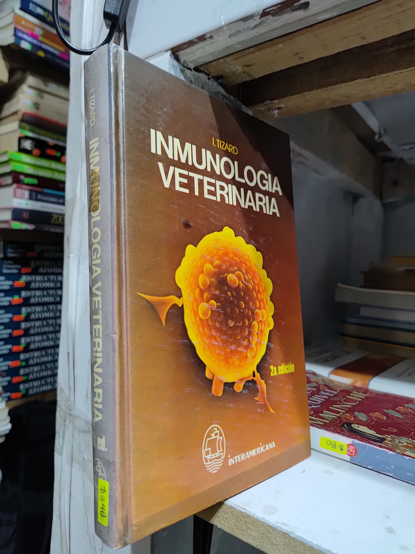 INMUNOLOGIA VETERINARIA POR I. TIZARD USADO VETERINARIA JUAREZ