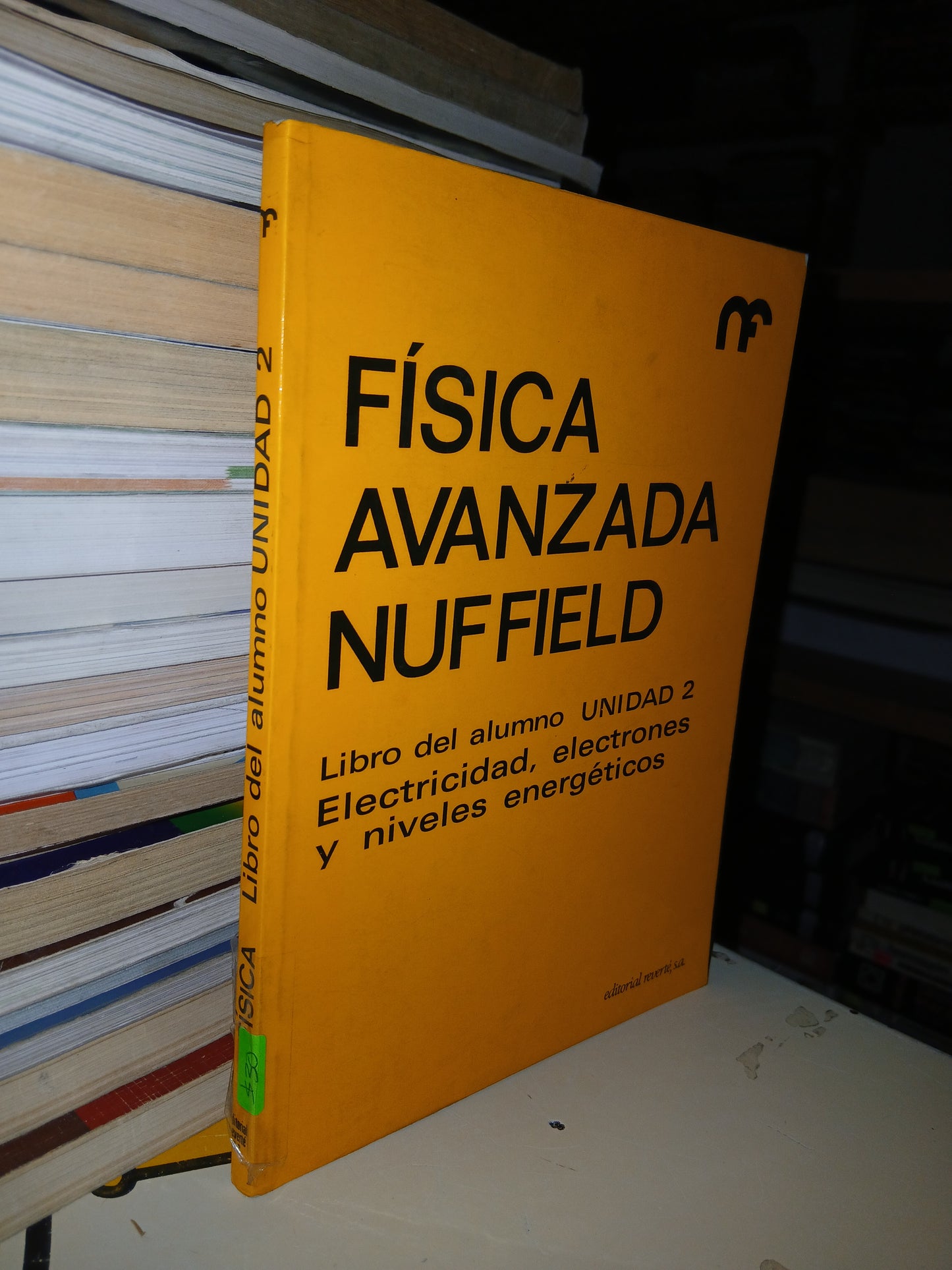 FÍSICA AVANZADA NUFFIELD. LIBRO DEL ALUMNO. UNIDAD 2 (VARIOS AUTORES) USADO FÍSICA LITERARIO 207