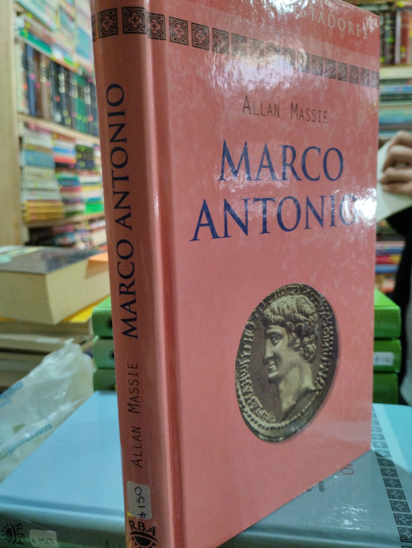 MARCO ANTONIO POR ALLAN MASSIE USADO NOVELAS ALDAMA