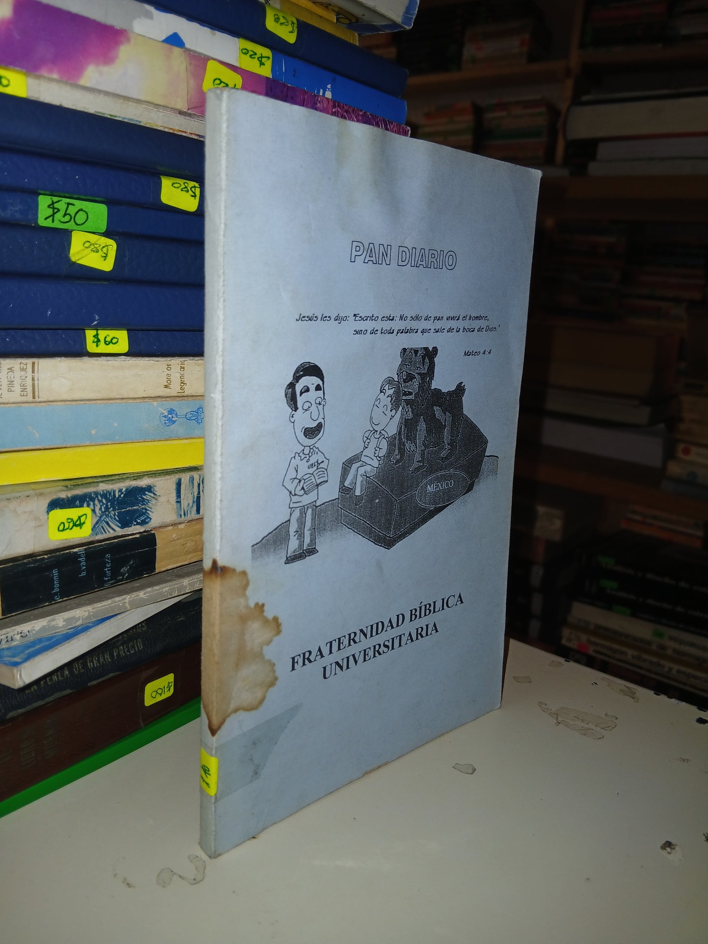 PAN DIARIO POR LA FRATERNIDAD BÍBLICA UNIVERSITARIA USADO RELIGIÓN LITERARIO 207