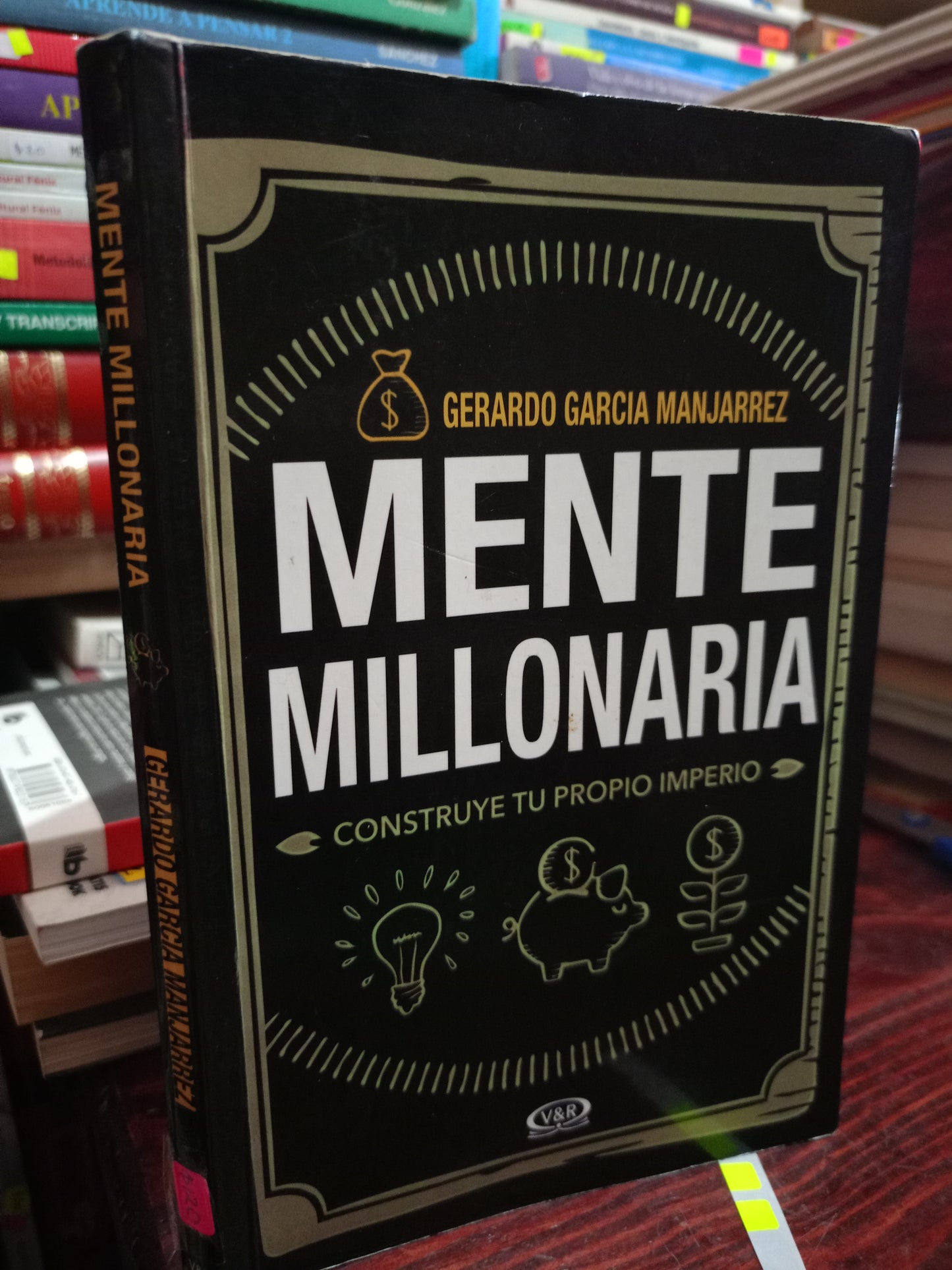 MENTE MILLONARIA POR GERARDO GARCIA MANJARREZ USADO S.PERSONAL LITERARIO 305