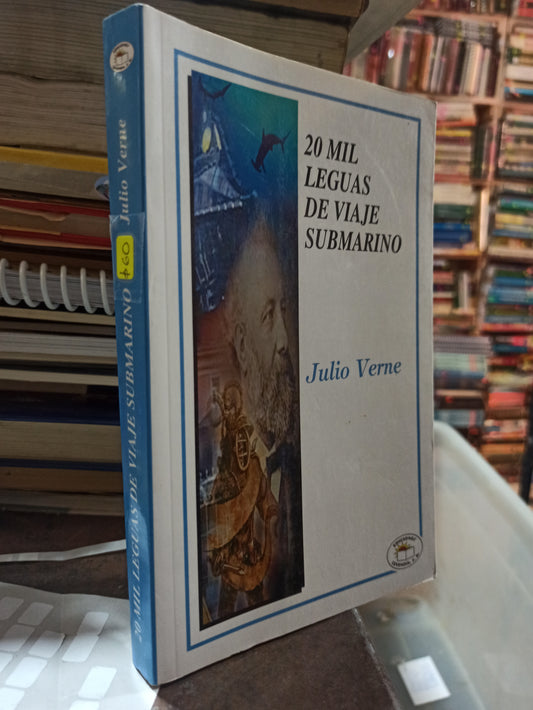 20 MIL LEGUAS DE VIAJE SUBMARINO POR JULIO VERNE USADO NOVELAS ALDAMA